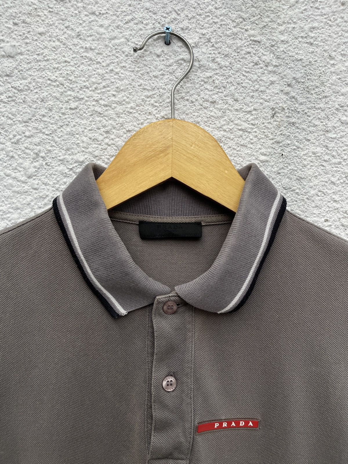 Prada Prada Sport Linea Rossa Polo Shirt Size US M / EU 48-50 / 2 - 3 Thumbnail
