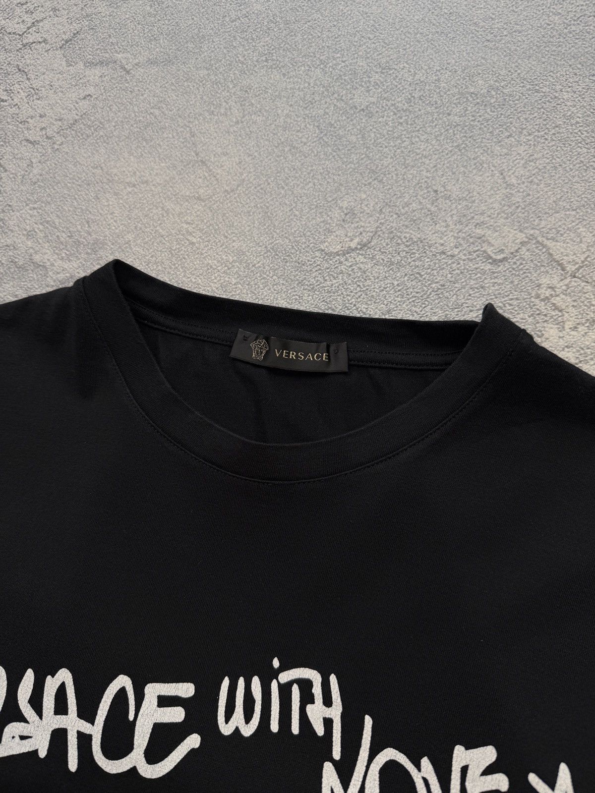 Versace Versace Big Logo Tee Size US S / EU 44-46 / 1 - 3 Thumbnail