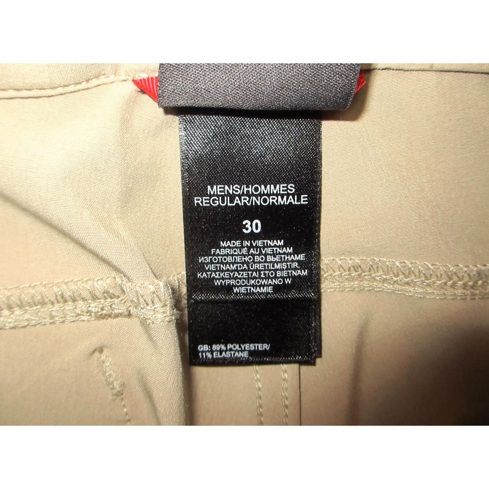 The North Face The North Face Mens Shorts 30 Beige Stretch Belted Cargo Lightweight Outdoor Hiking Regular Inseam 10in Pockets Quick Dry Size US 30 / EU 46 - 4 Thumbnail