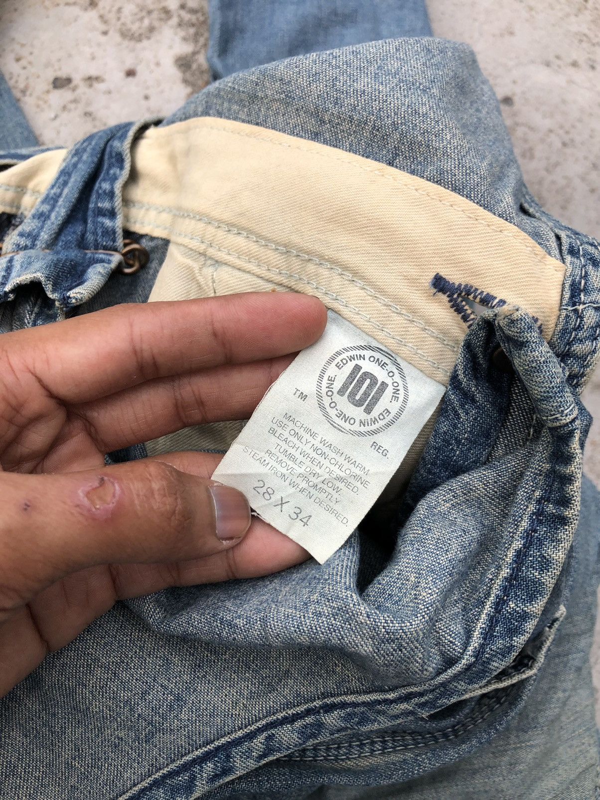 VINTAGE EDWIN 101 OVERALL