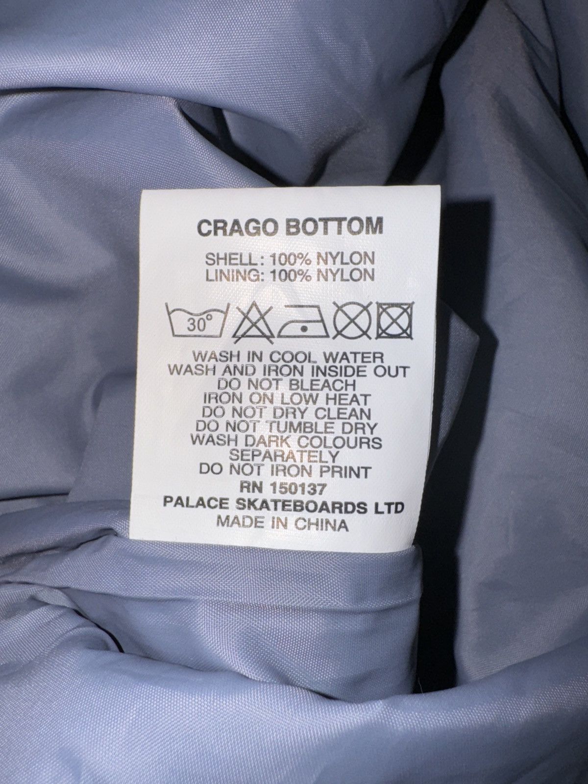 Palace Palace Crago Bottom Shadow Grey Size US 32 / EU 48 - 14 Thumbnail