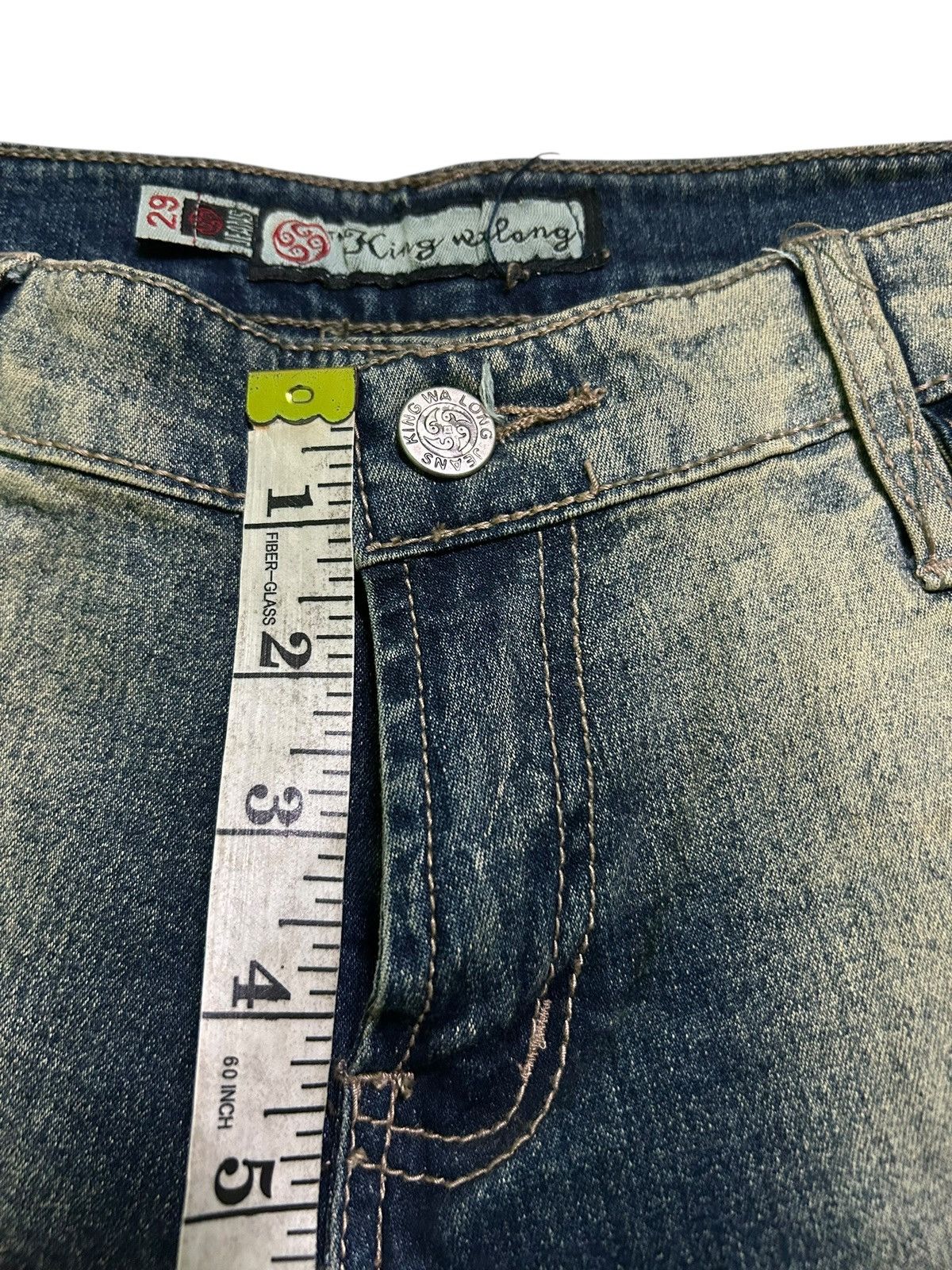 Japanese Brand × Kapital × Vintage FLARE Japanese Denim Jeans Rusty Mudwash Faded Rare Size US 27 - 21 Thumbnail