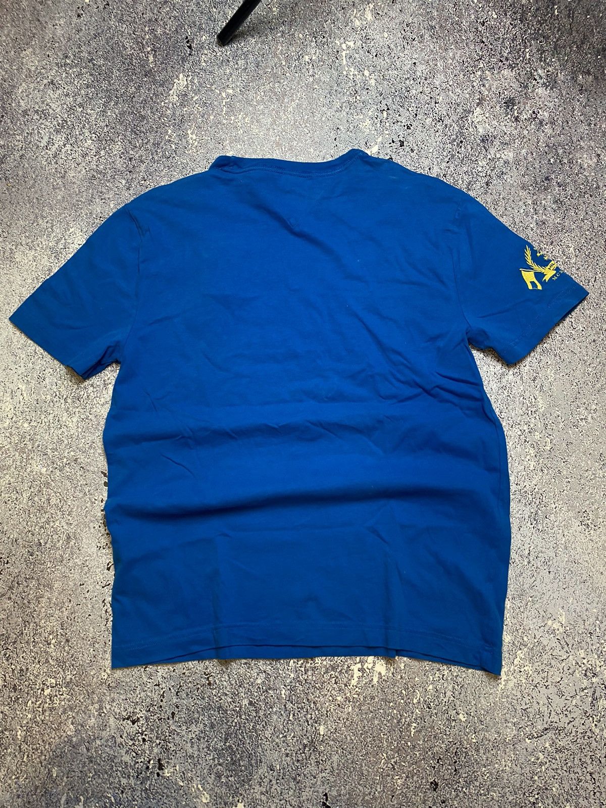 Tommy Hilfiger × Vintage 💥Y2K TOMMY HILFIGER ITALY BIG LOGO T-SHIRT Size US M / EU 48-50 / 2 - 13 Thumbnail