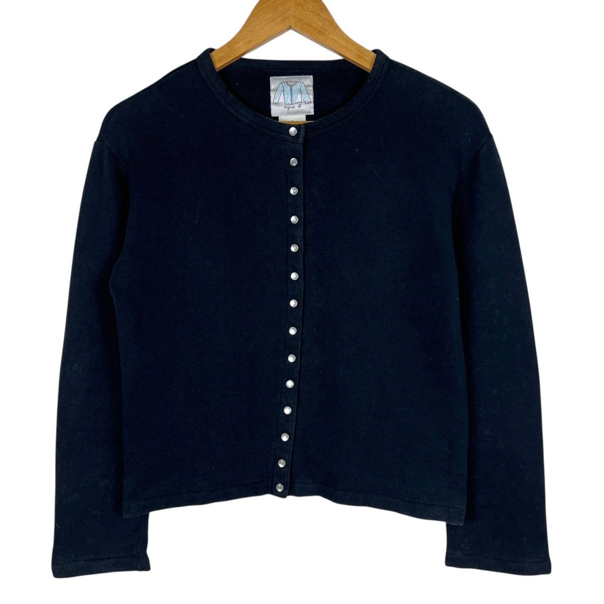 agnes b. 🔥 Agnes B Snap Button Cardigan Size S / US 4 / IT 40 - 4 Thumbnail