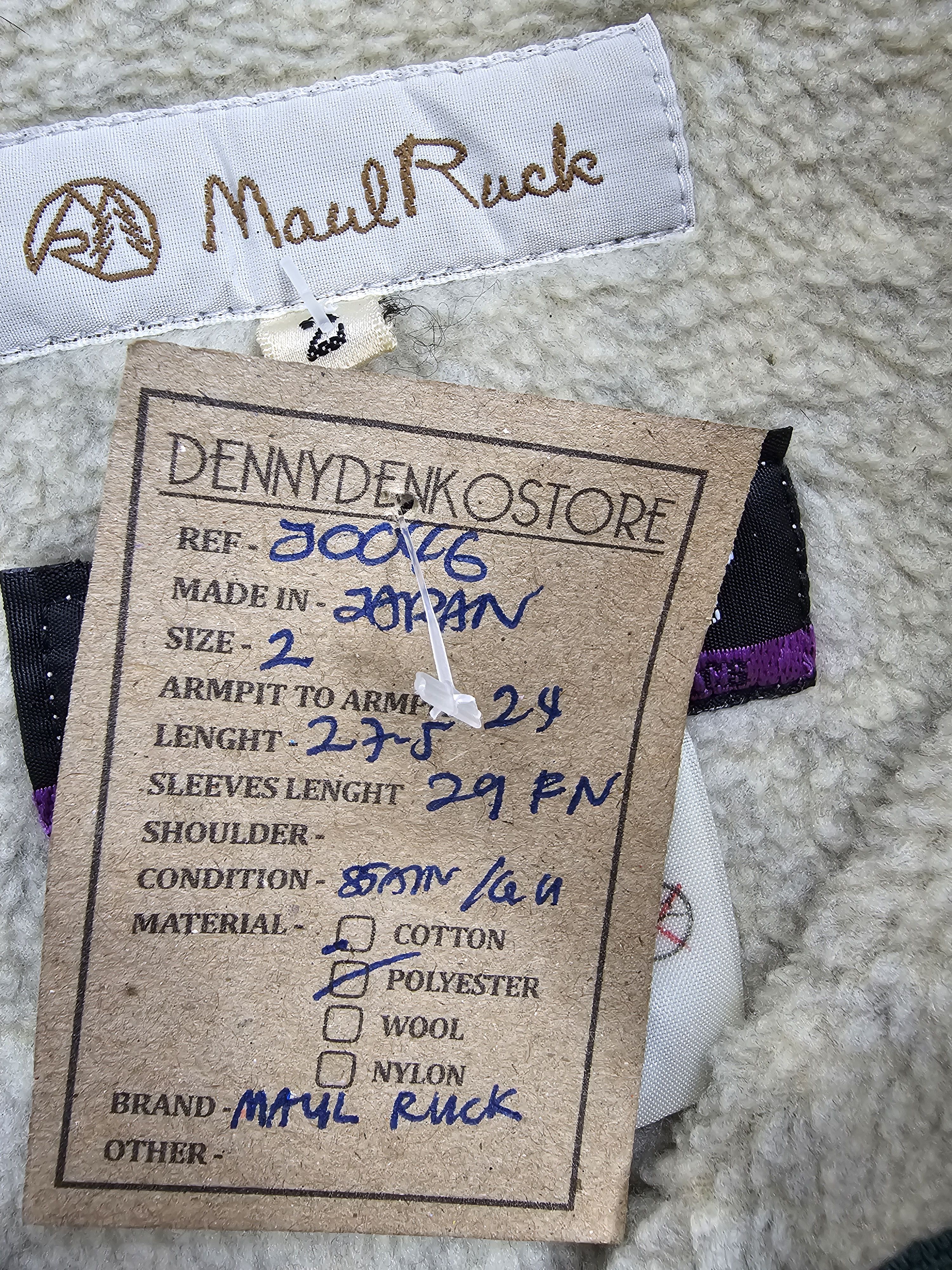 Japanese Brand MAUL RUCK Polartec Outdoor Hiking Fleece Jacket J0046 Size US M / EU 48-50 / 2 - 10 Thumbnail