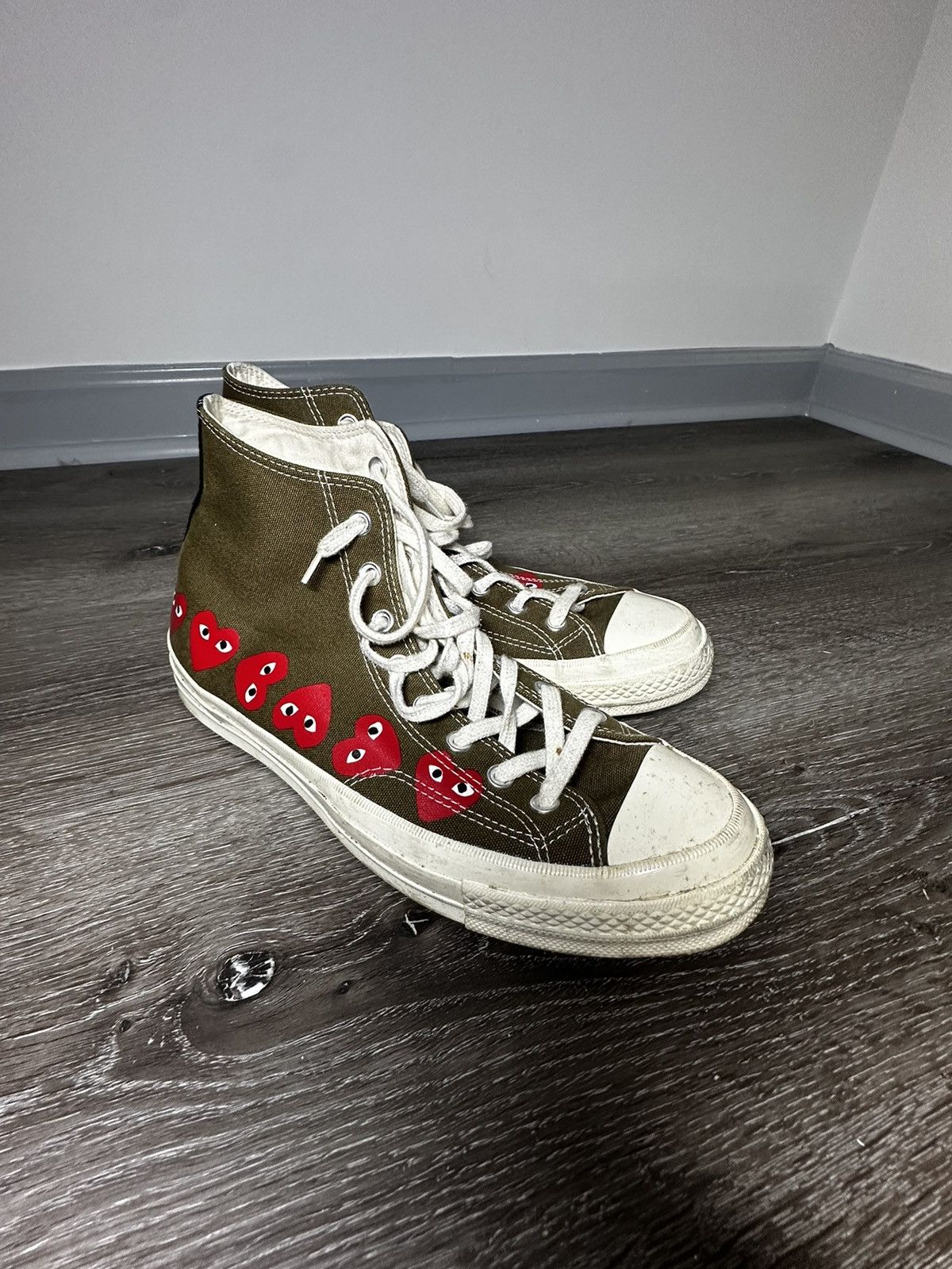 Comme des Garcons Converse COMMES des Garcon PLAY Chuck 70 Grailed