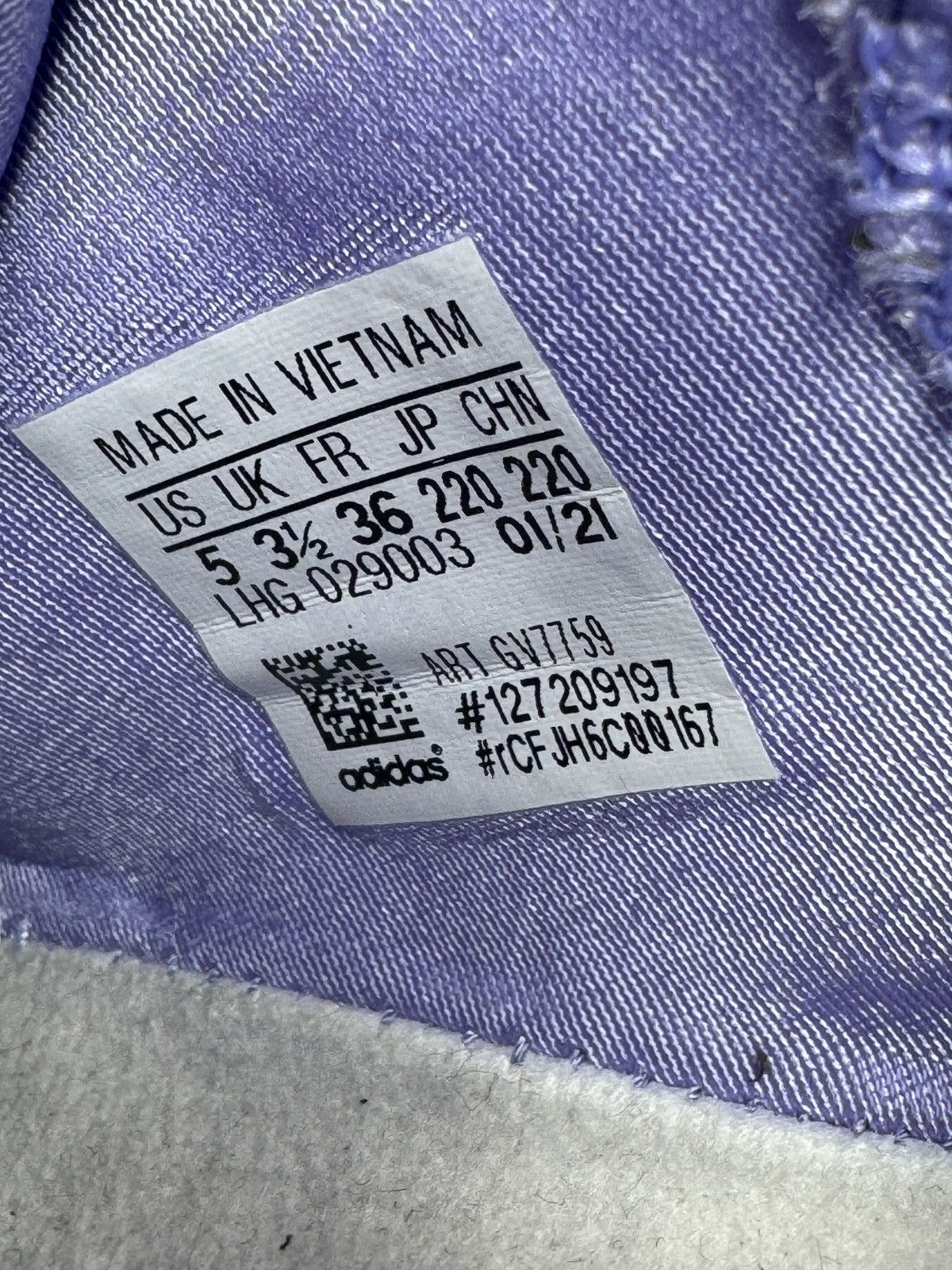 Adidas Adidas NMD purple sneakers GV7759 Size US 5 / IT 35 - 8 Thumbnail