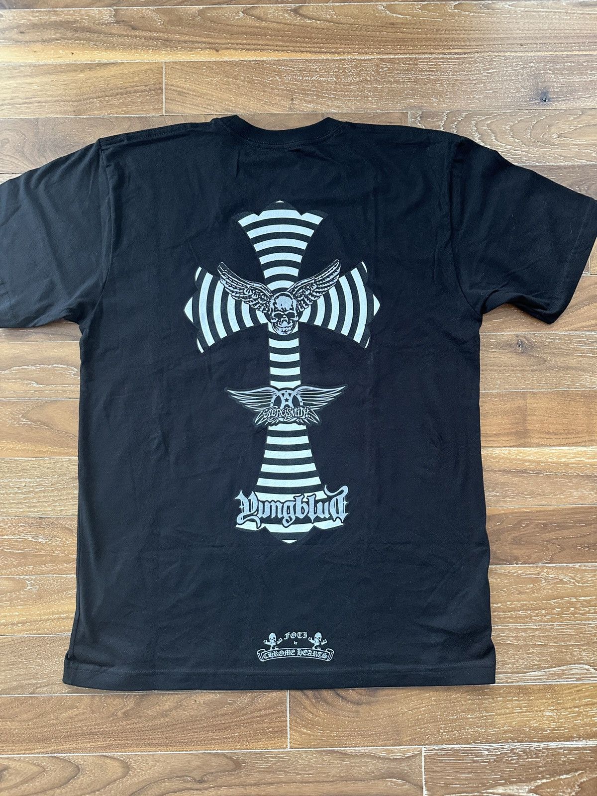 Chrome Hearts Chrome Hearts X Aerosmith X Yungblud tee shirt L Size US L / EU 52-54 / 3 - 1 Thumbnail