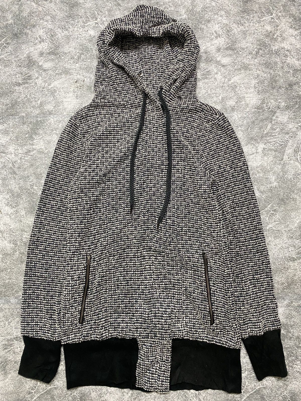 5351 POUR LES HOMMES × If Six Was Nine × Japanese Brand 5351 Pour Les Femmes Knit Double Zip Size S / US 4 / IT 40 - 1 Thumbnail