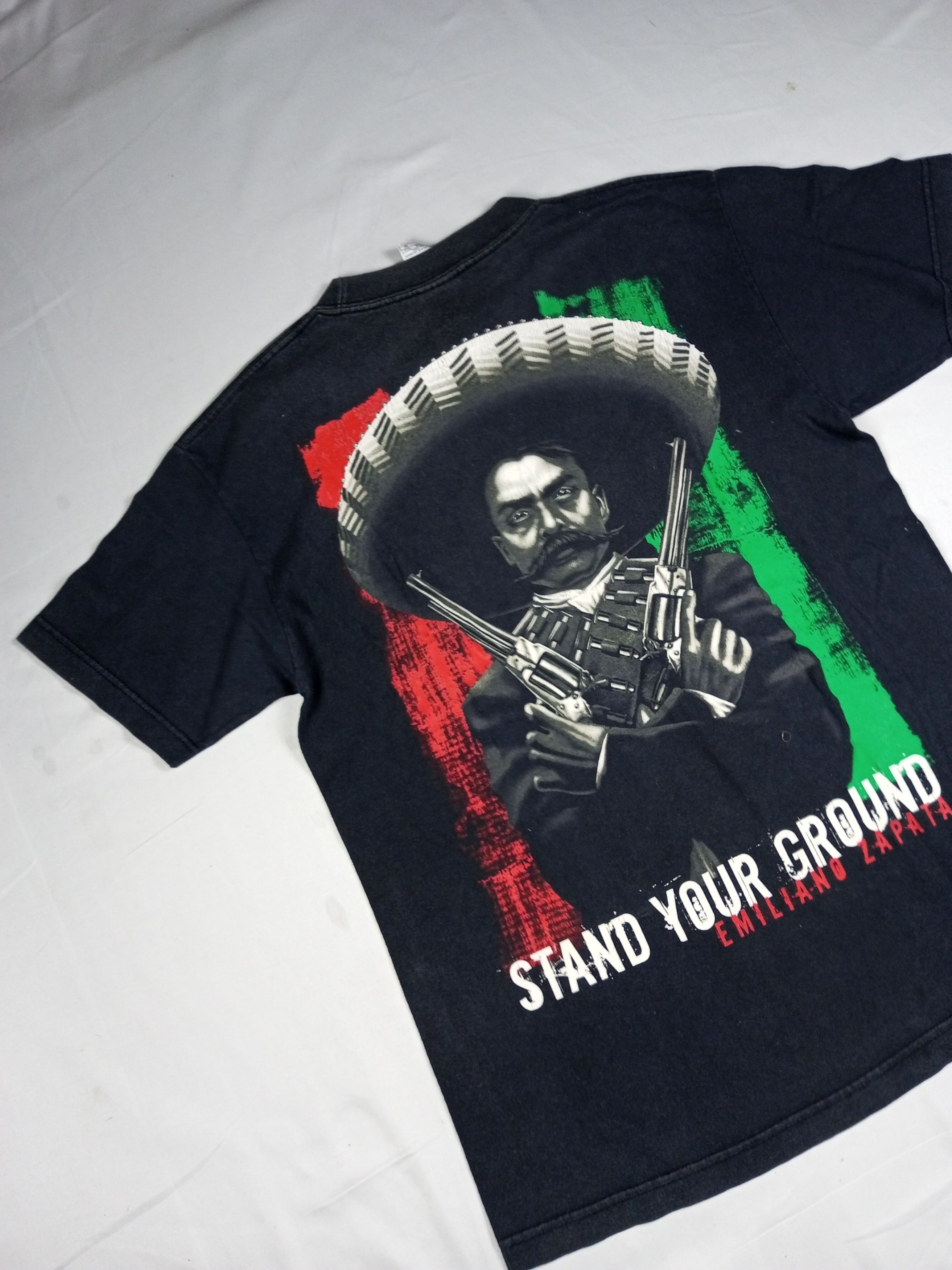 Band Tees "Emiliano Zapata" Stand Your Ground Band Tee / 20s Size US M / EU 48-50 / 2 - 10 Thumbnail
