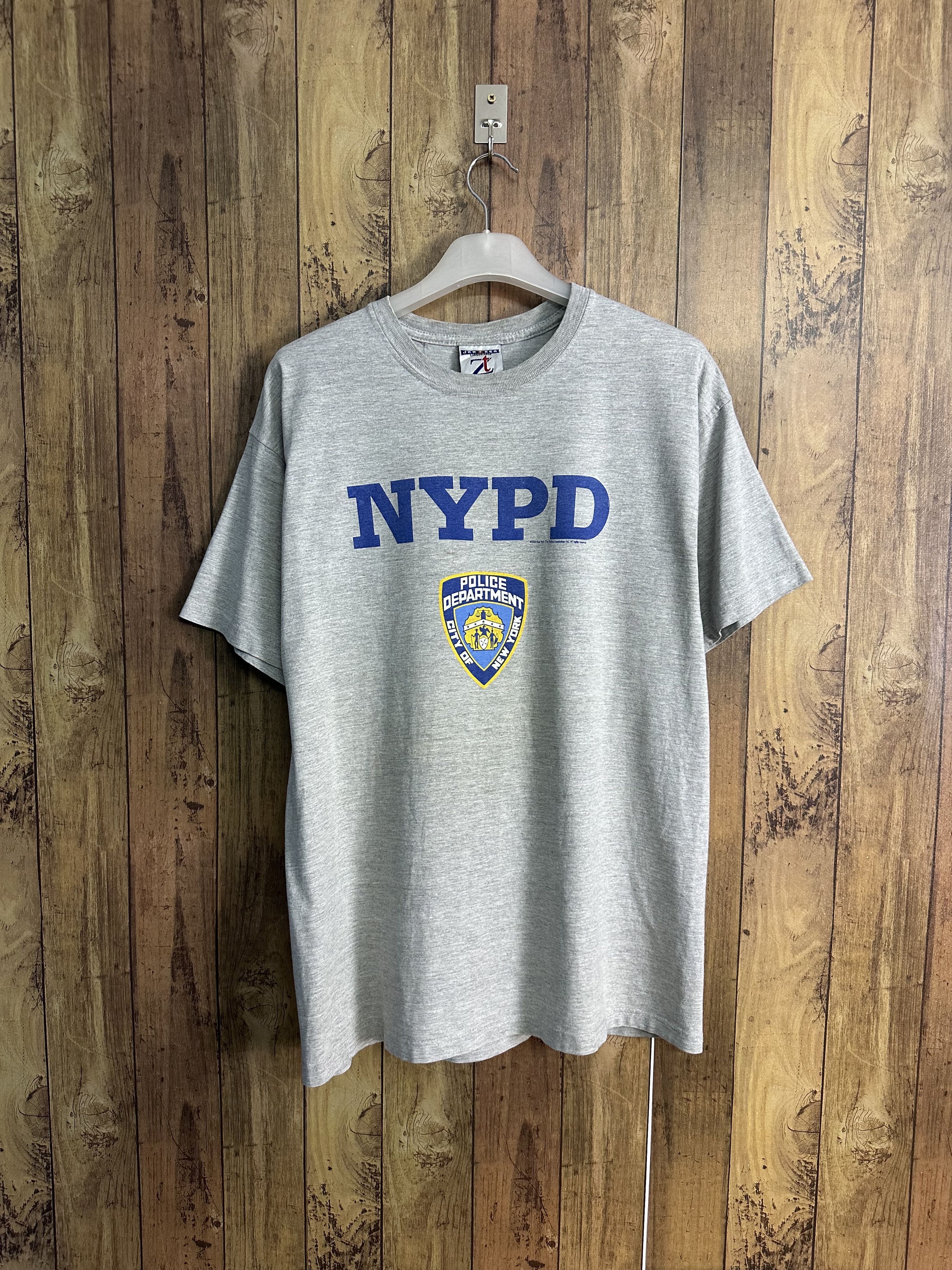 Jerzees Vintage NYPD New York City Police Department Tshirt A347 Size US M / EU 48-50 / 2 - 1 Thumbnail