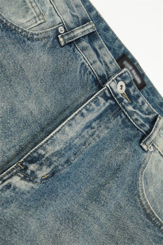 Japanese Brand × Jean Loose casual straight washed distressed jeans Size US 32 / EU 48 - 5 Thumbnail