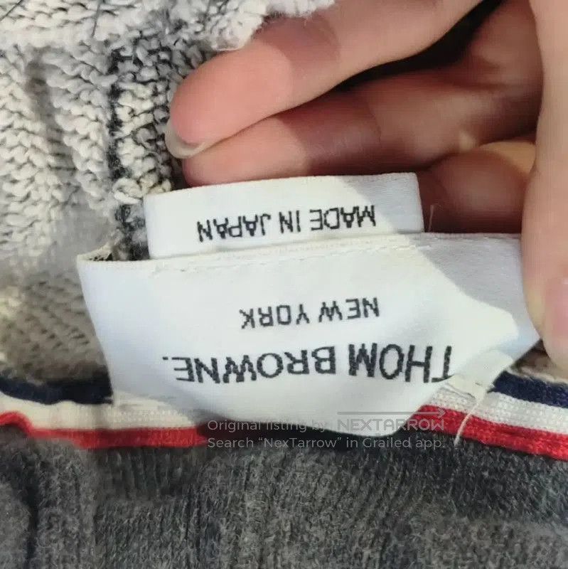 Thom Browne Thom Browne Gray Cotton Womens Lounge Pants . Size 28" / US 6 / IT 42 - 4 Thumbnail