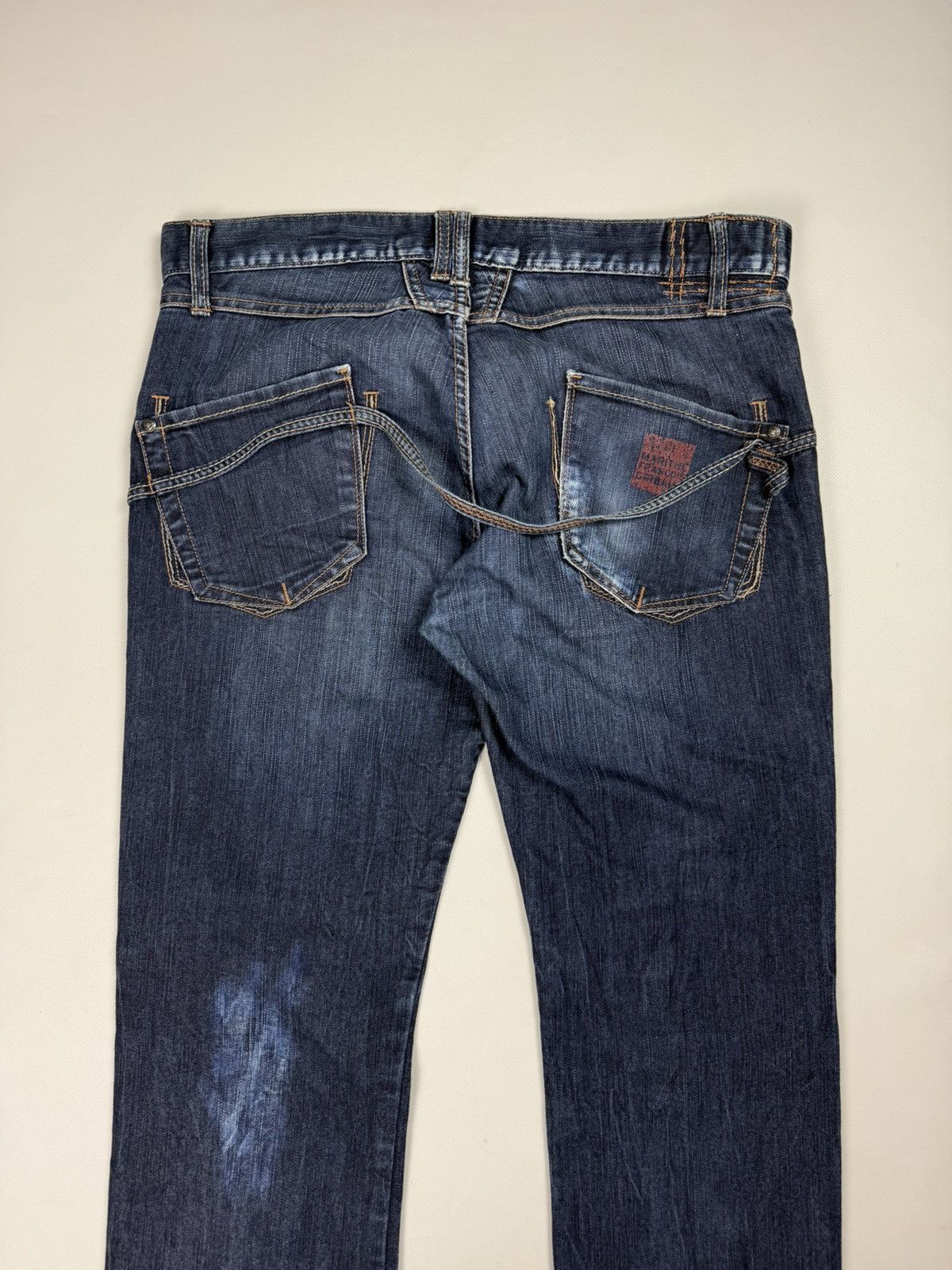 Marithe + Francois Girbaud Marithe Francois Girbaud Vintage Avant-Garde Denim Jeans Size US 32 / EU 48 - 23 Thumbnail
