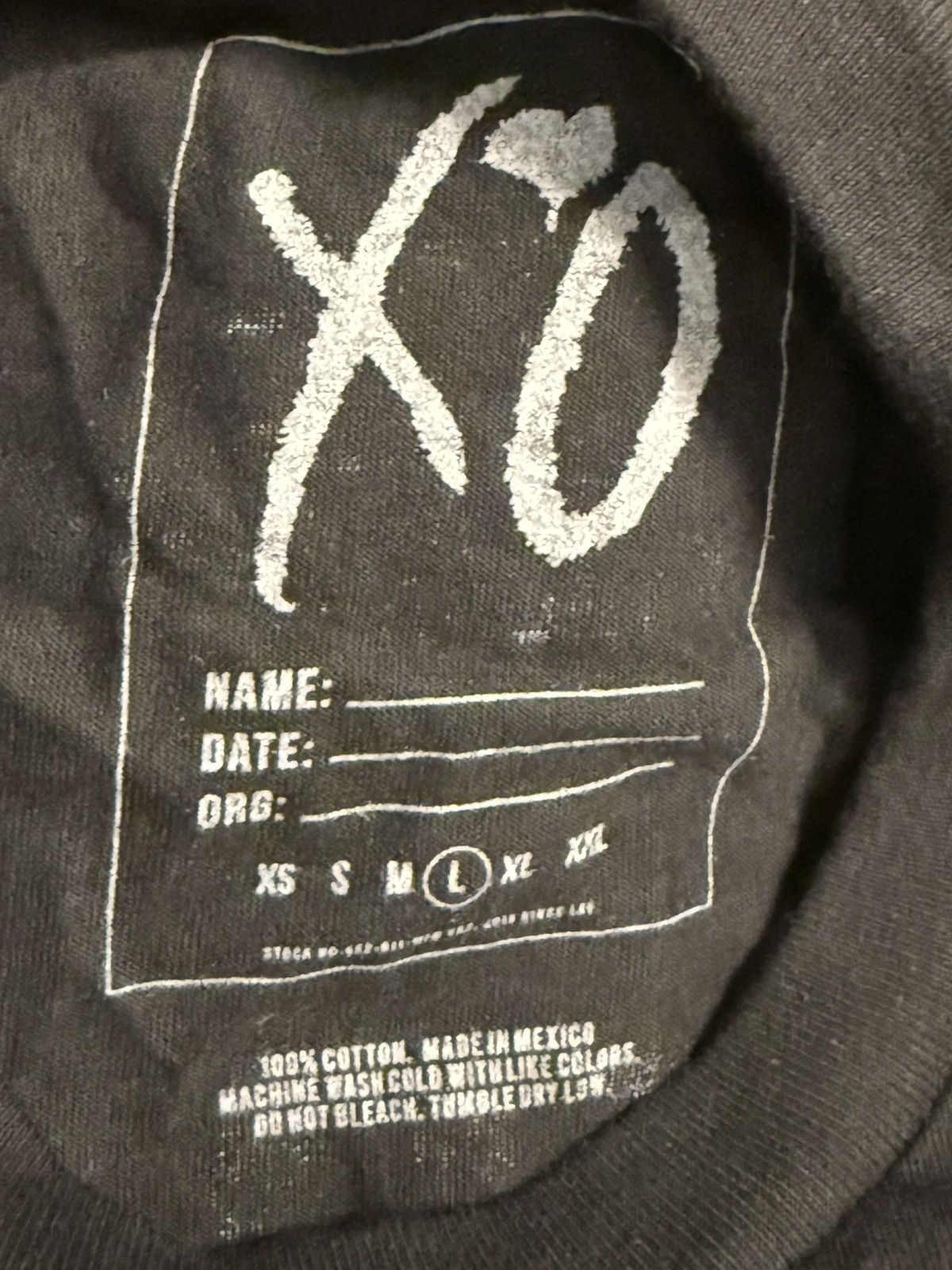 The Weeknd × XO The Weeknd -Festival T-Shirt Size US L / EU 52-54 / 3 - 3 Thumbnail