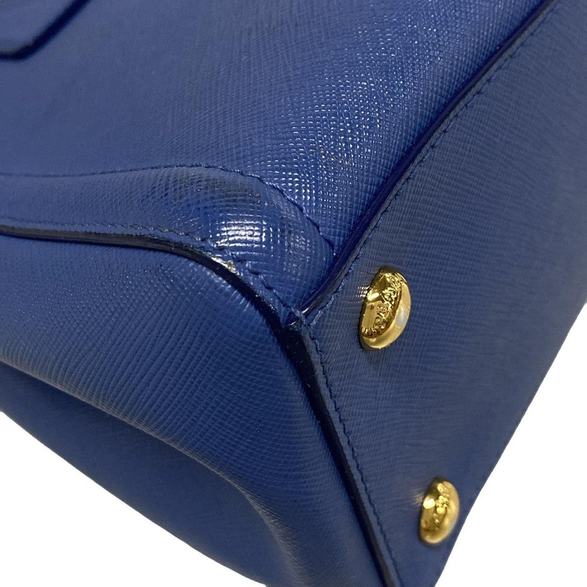 Prada PRADA Triangle Logo Tote Bag BN2608 Saffiano Lux (Leather) Size ONE SIZE - 8 Thumbnail