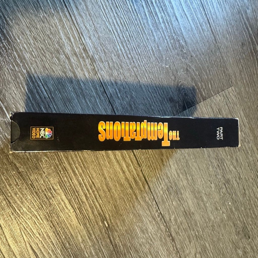 Vintage 1998 The Temptations NBC Home Video Part Two VHS Black Purpl Size ONE SIZE - 10 Thumbnail