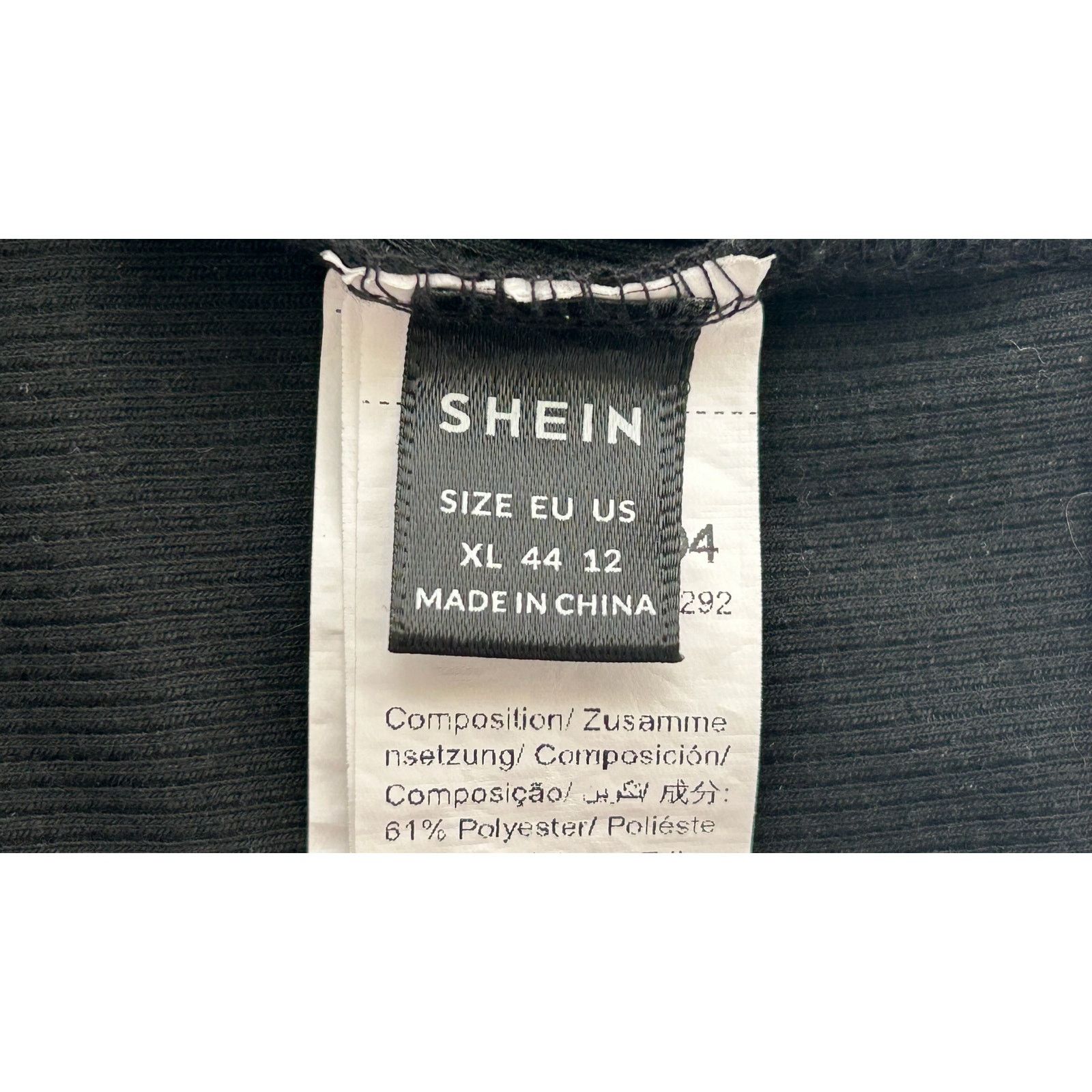 Shein SHEIN | Women's Criss Cross Cropped Tank Top | XL Size XL / US 12-14 / IT 48-50 - 3 Thumbnail