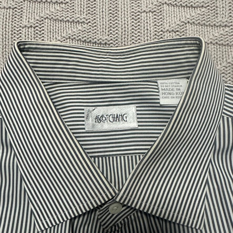 Ascot Chang Ascot Chang blue striped button down size L Size US L / EU 52-54 / 3 - 6 Thumbnail