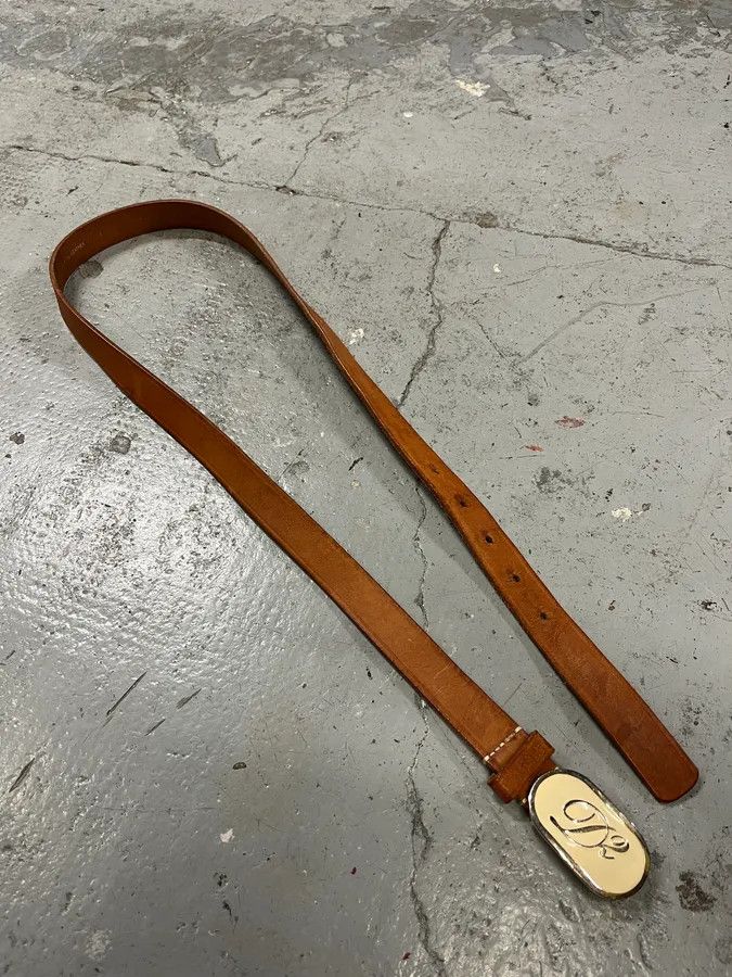 Dsquared2 DSquared2 Brown Leather Belt Size ONE SIZE - 4 Thumbnail