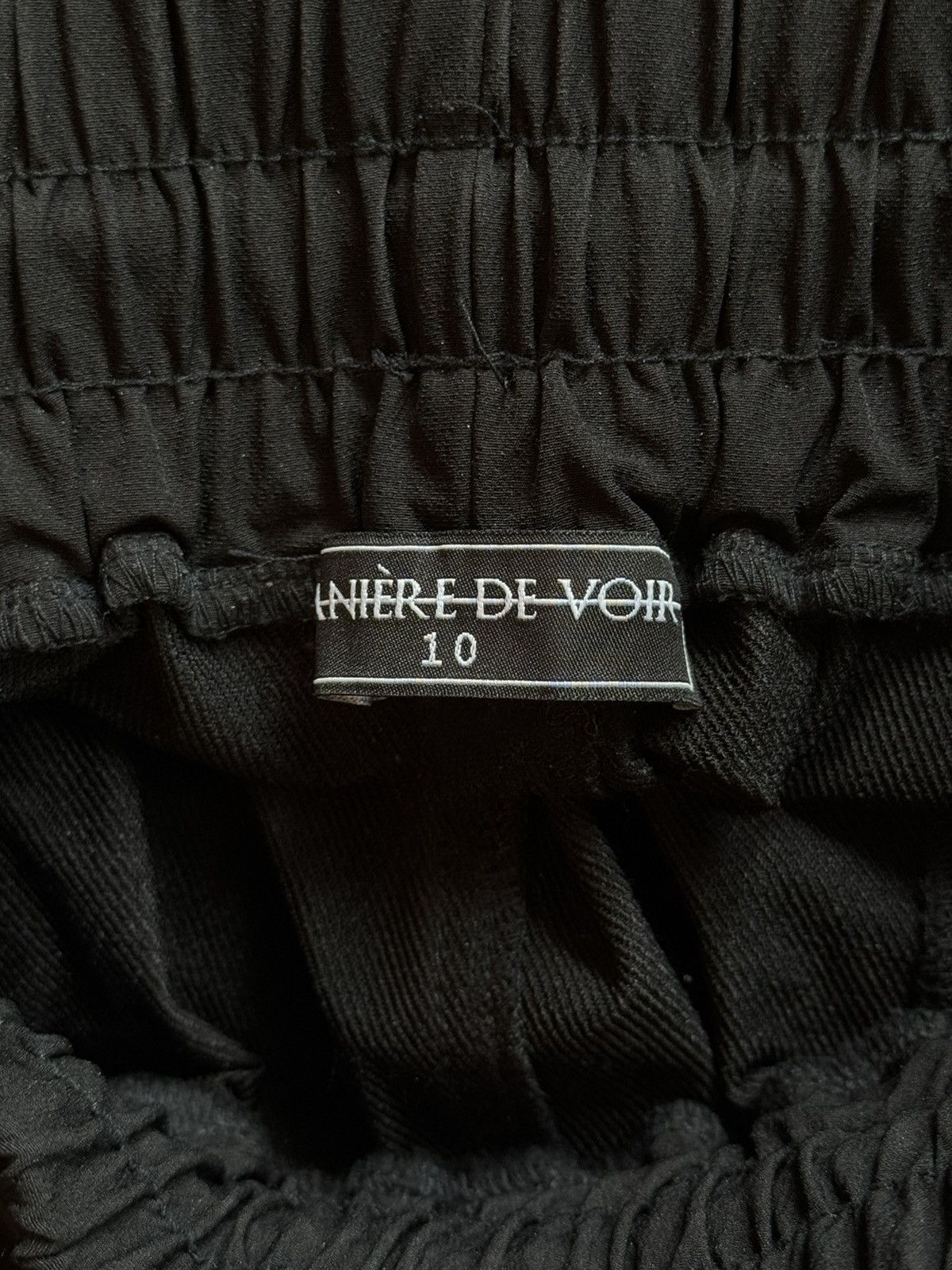 Designer × Maniere De Vior Maniere de Voir avant garde bondage lace up pants Y2K Size 32" / US 10 / IT 46 - 8 Thumbnail