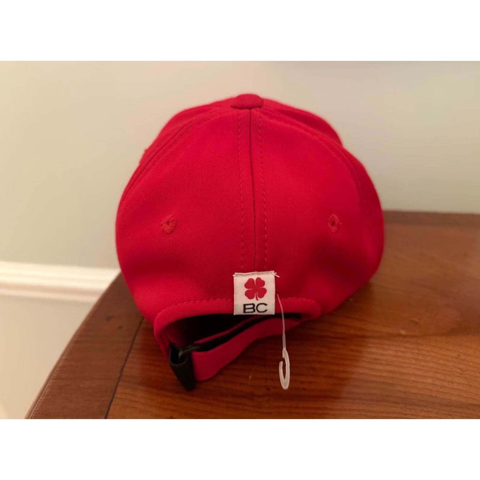 Vintage Black Clover Hat Red Snapback University New Mexico Lobos Lucky Lobo Luck Adjustable Mens Size ONE SIZE - 5 Thumbnail