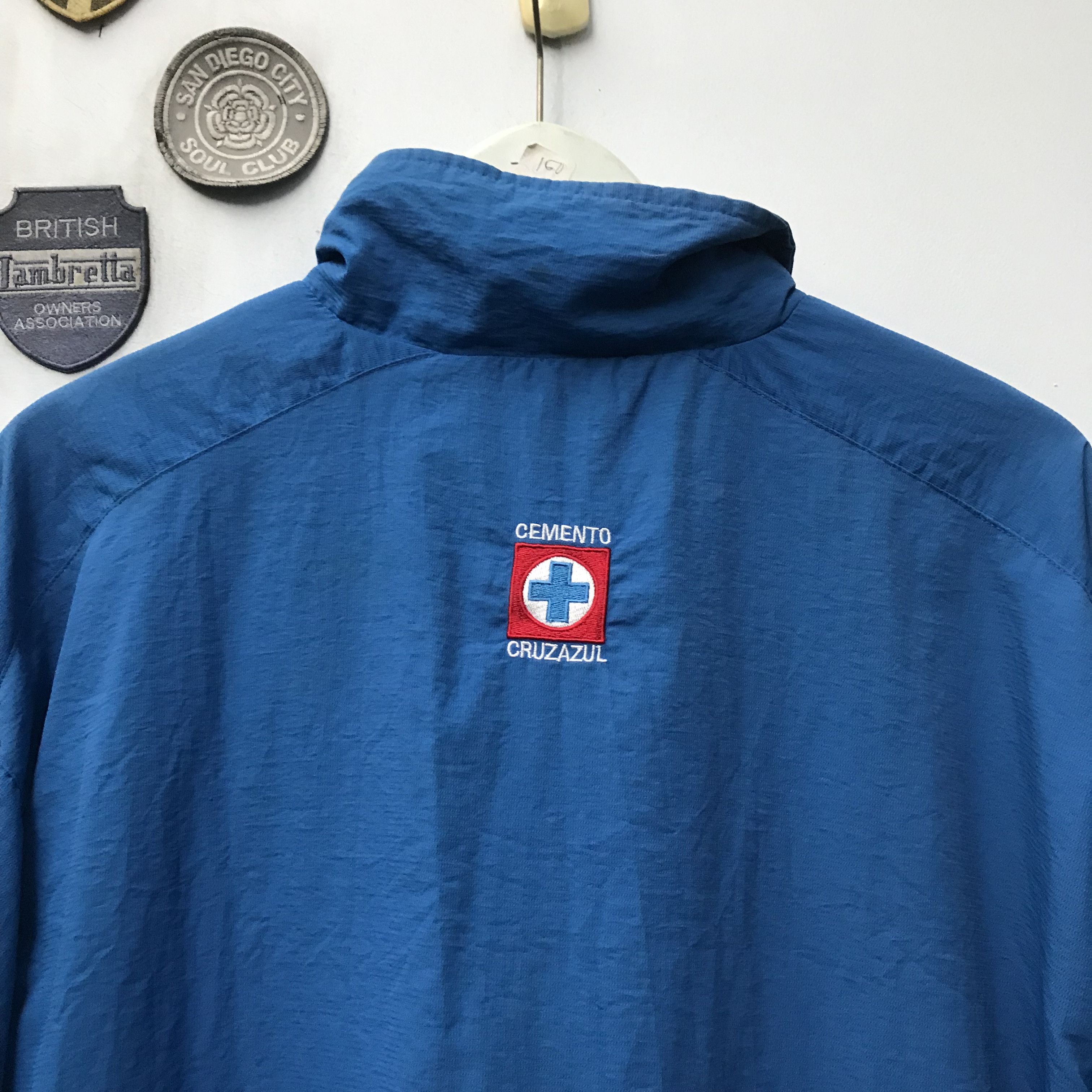 Umbro Vintage Umbro x deportivo Cruzazul mexico tracktop jacket Size US L / EU 52-54 / 3 - 8 Thumbnail