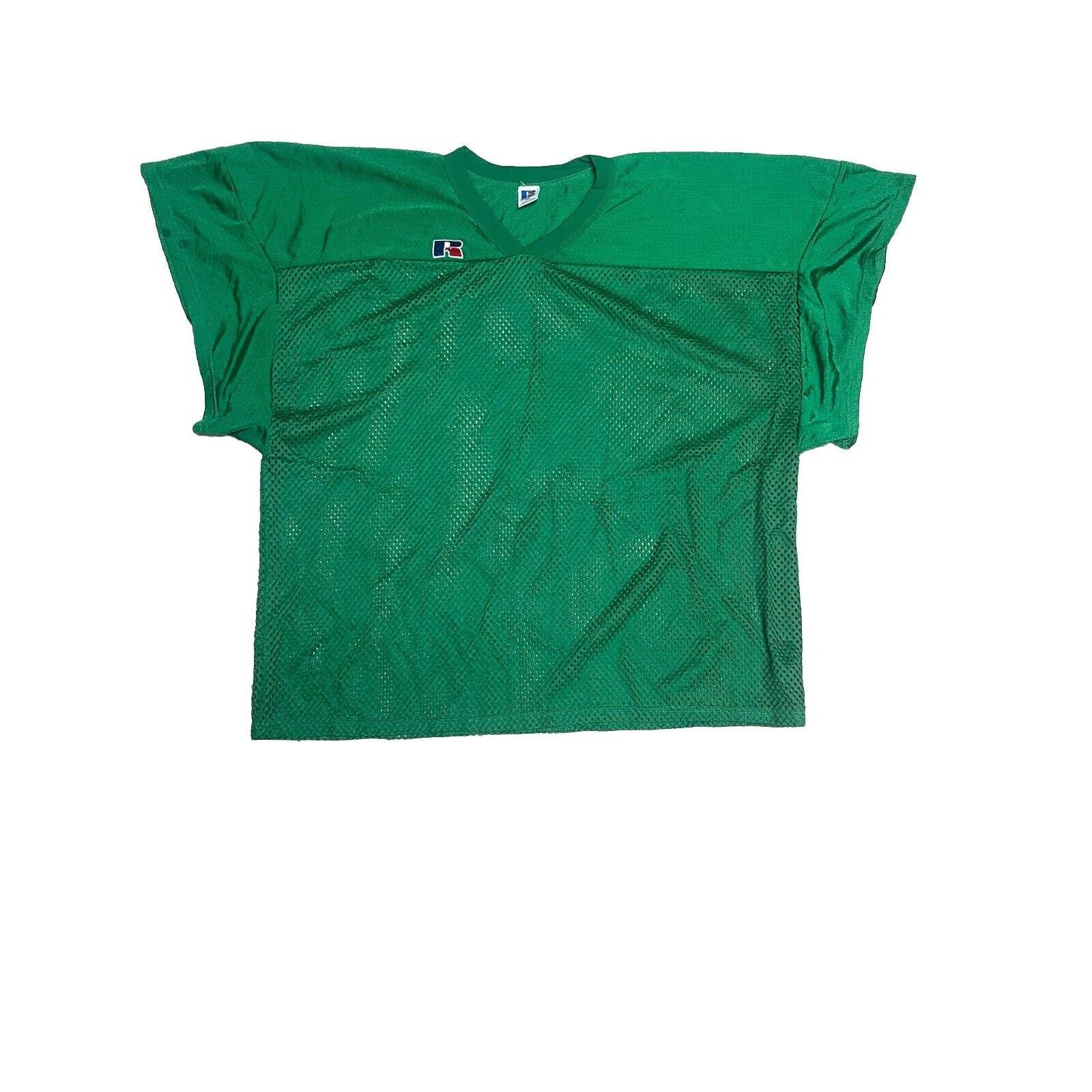 Russell Athletic 90s USA Russell Athletic Football Crop Jersey 2XL Knit Blank Size US XXL / EU 58 / 5 - 1 Thumbnail