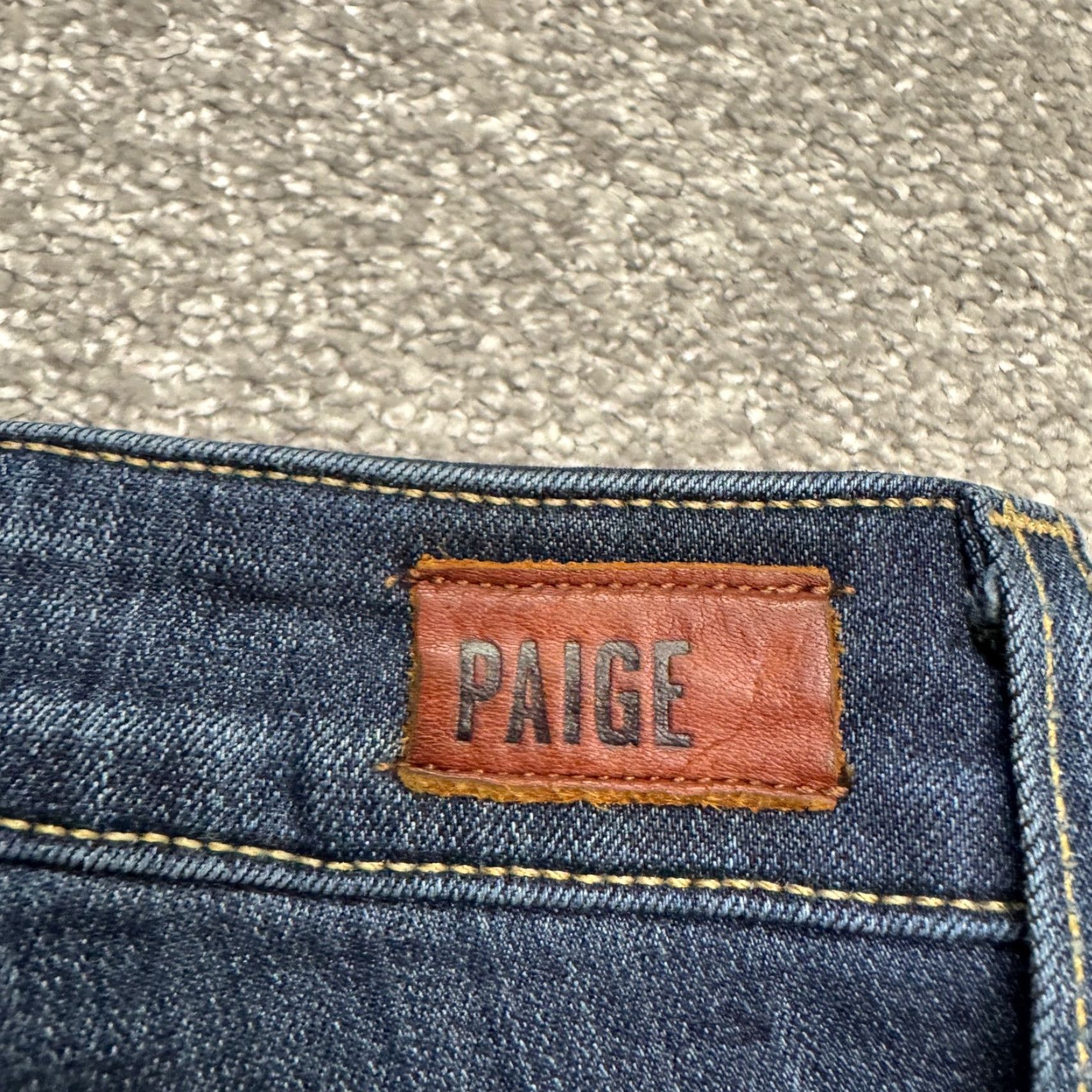 Paige VINTAGE Paige Hoxton Ankle Jeans Womens 28 Dark Wash Streetwear Casual 90s Denim Size 28" / US 6 / IT 42 - 4 Thumbnail