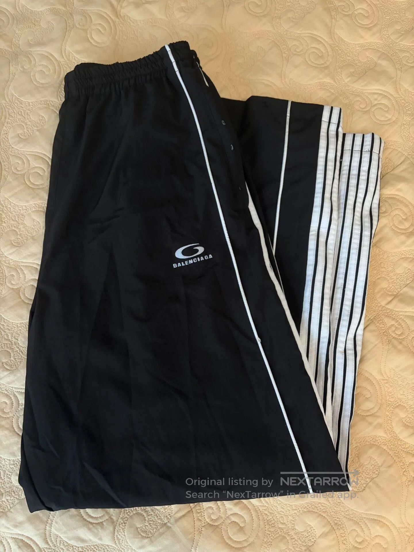Balenciaga balenciaga black tracksuit pants for men. Size US 30 / EU 46 - 5 Thumbnail