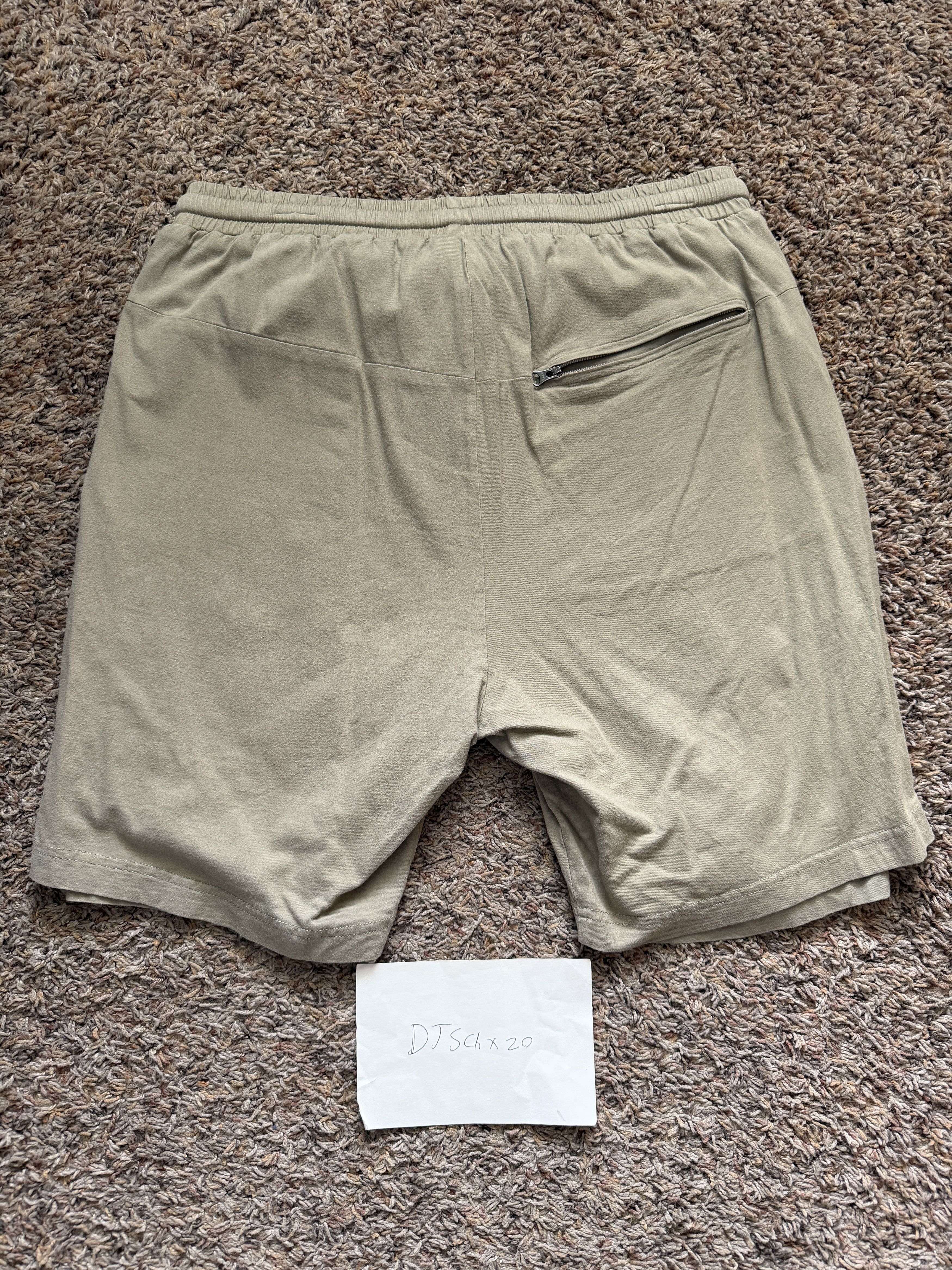 Kith Kith Bowery Double-Layered Jersey Short in Olive Size US 32 / EU 48 - 4 Thumbnail
