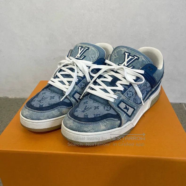 Louis Vuitton Louis Vuitton Cowboy paneled trainer board shoes Size US 7 / EU 40 - 1 Thumbnail