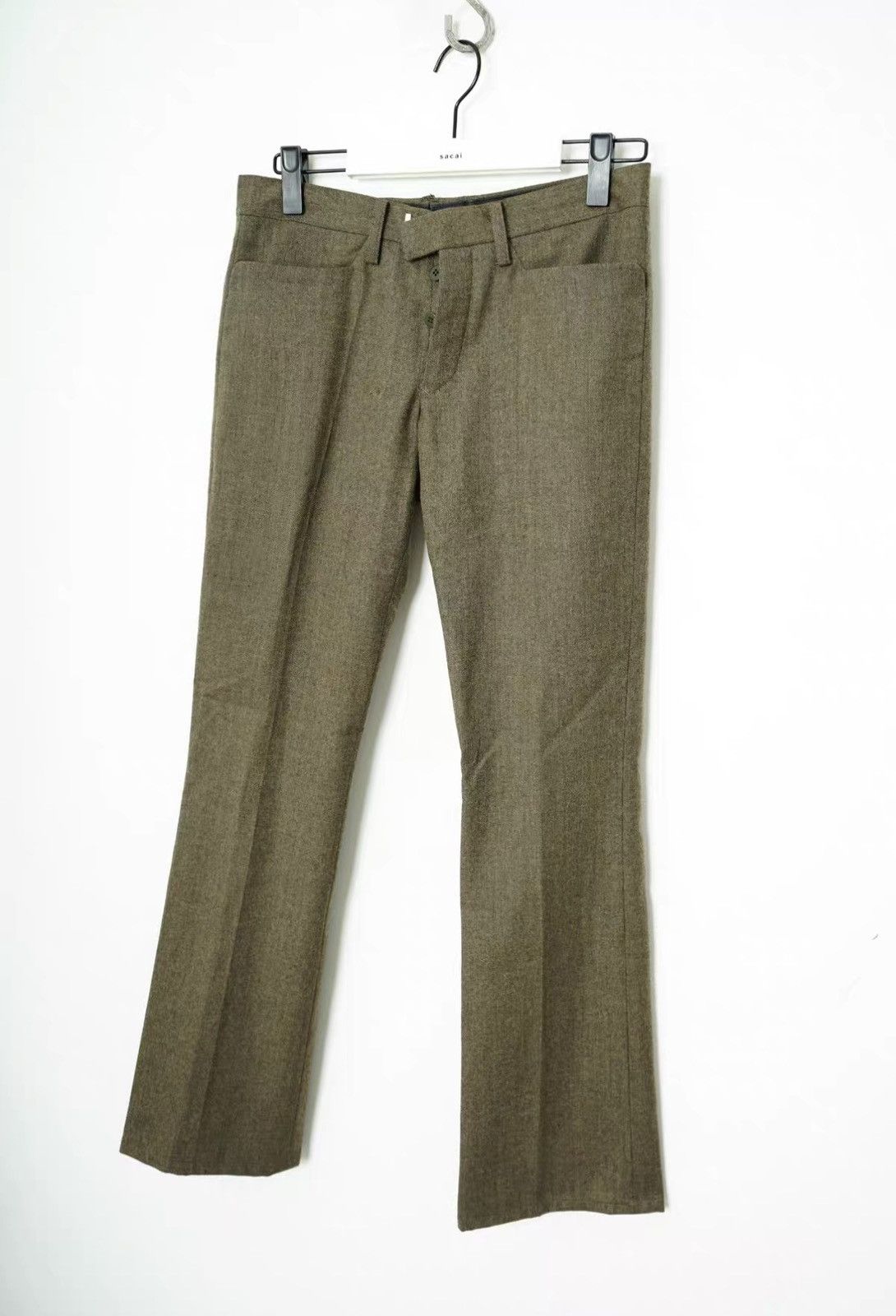 Iroquois Japan Iroquois Single Pleat Wool Blend Suit Pants Size US 32 / EU 48 - 2 Thumbnail