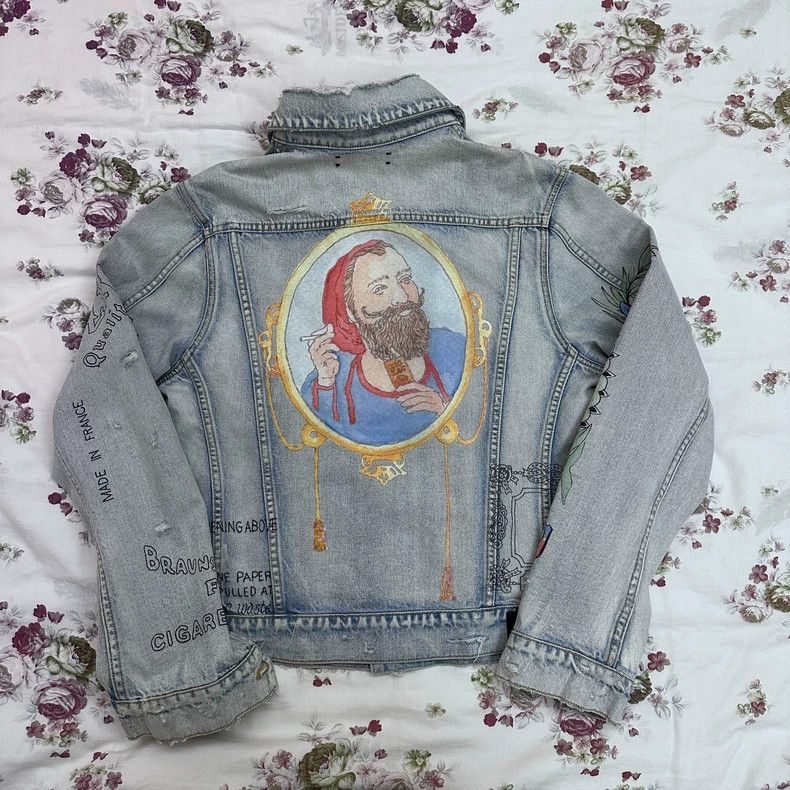 Amiri Amiri Out-of-print statue artist graffiti destroys denim ja Size US L / EU 52-54 / 3 - 1 Thumbnail