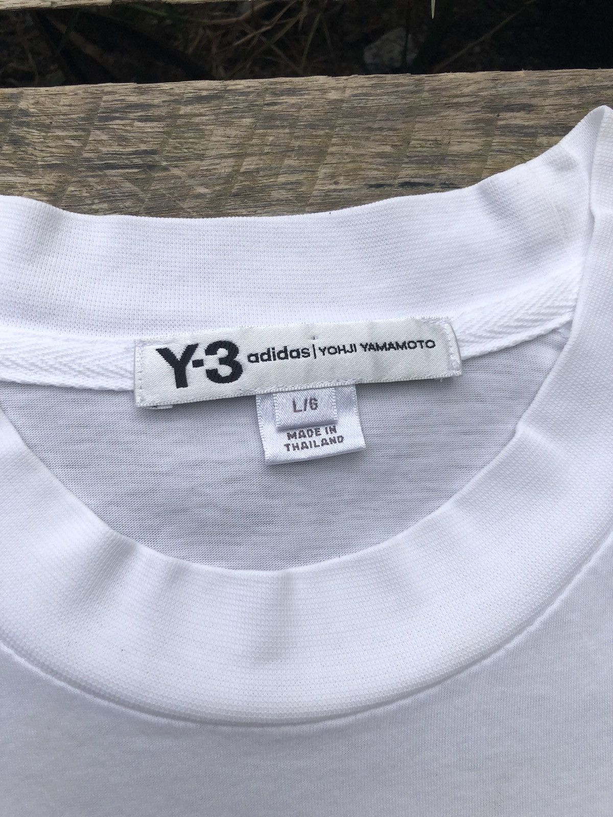Adidas × Y-3 × Yohji Yamamoto Y-3 Yohji Yamamoto X Adidas Logo Tshirt Size US M / EU 48-50 / 2 - 3 Thumbnail