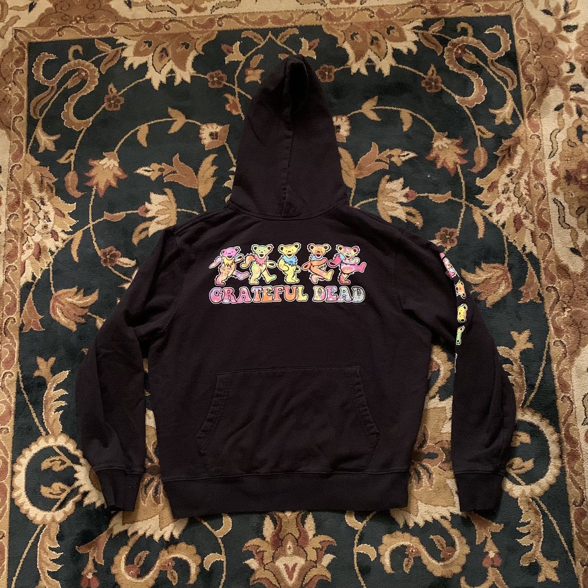 Grateful Dead Vintage Y2K Grateful Dead Bears Black Hoodie Streetwear Size US S / EU 44-46 / 1 - 1 Thumbnail