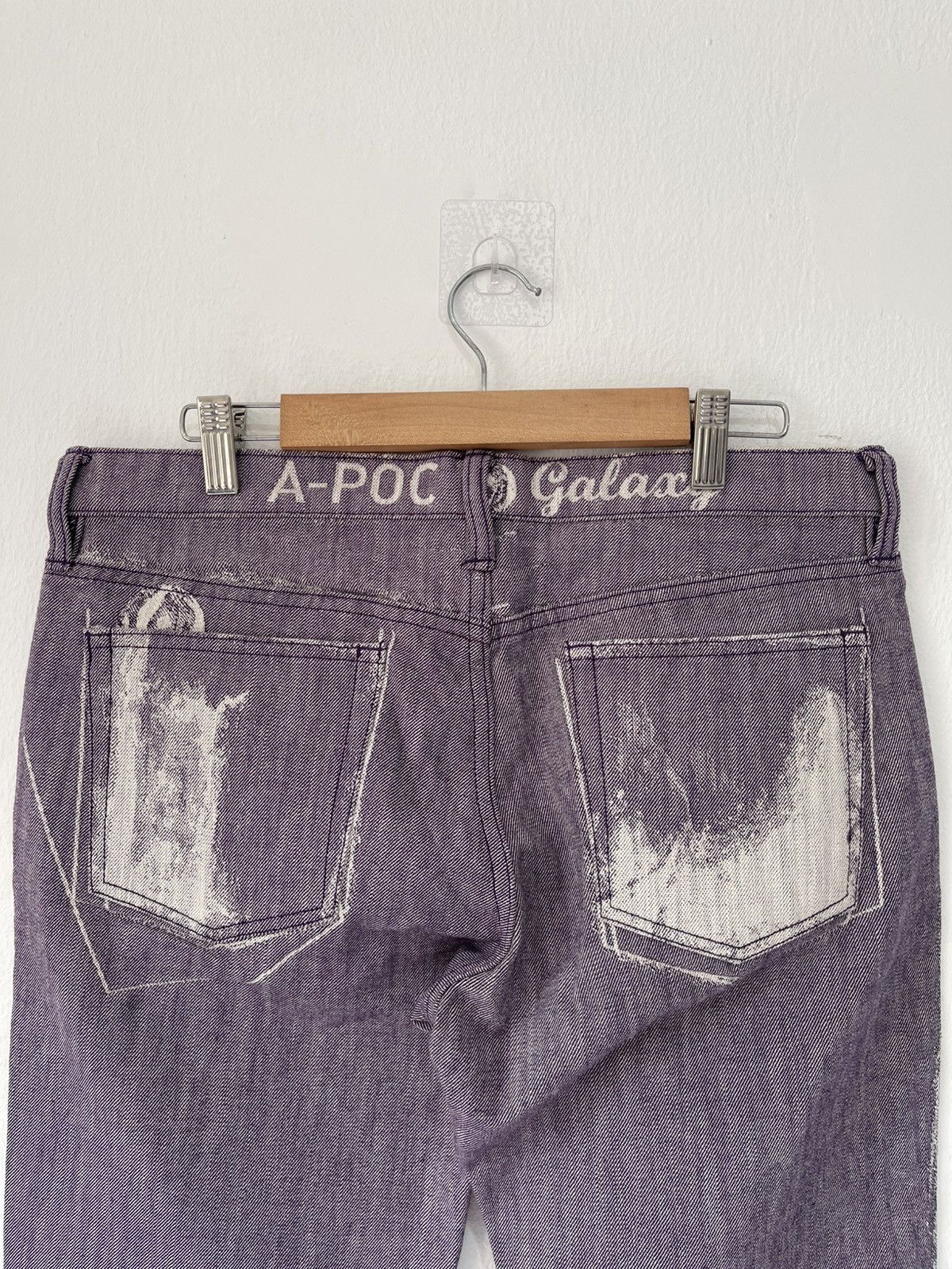 Issey Miyake 2007 Issey Miyake APOC Galaxy Jeans Size US 32 / EU 48 - 9 Thumbnail