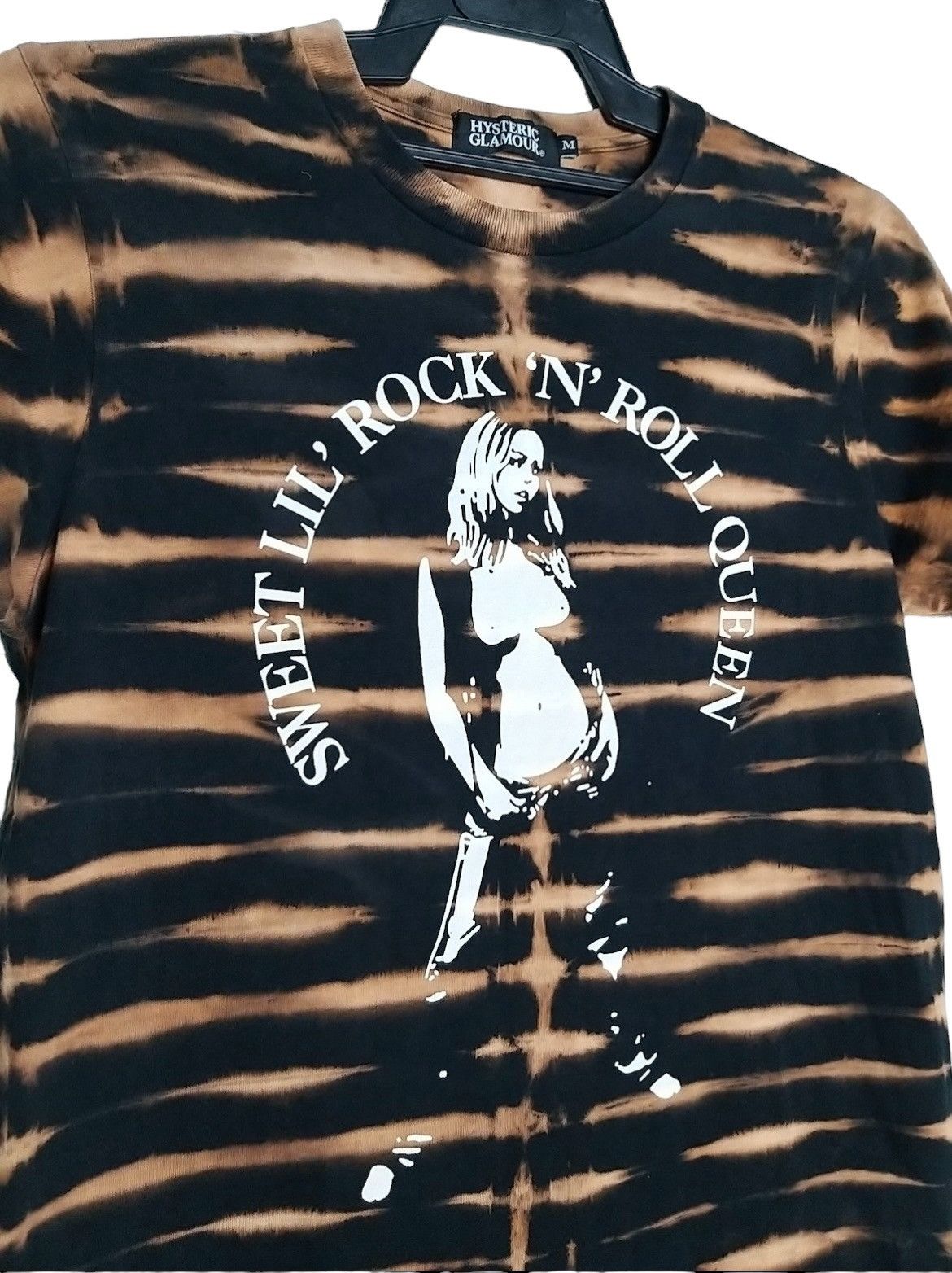 Hysteric Glamour HYSTERIC GLAMOUR CUSTOM BLEACH TIE DYE T SHIRT Size US S / EU 44-46 / 1 - 3 Thumbnail