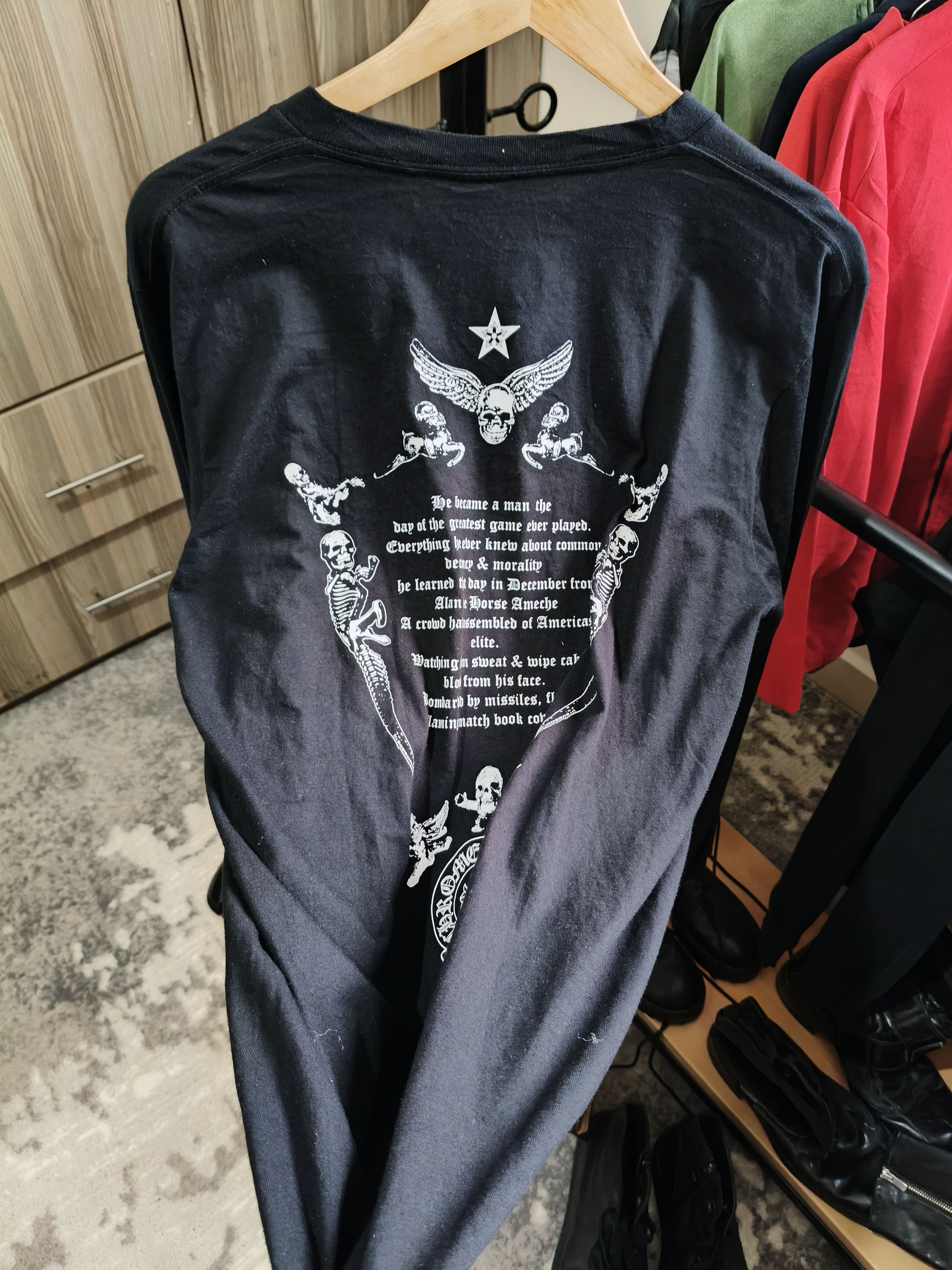 Chrome Hearts 🥶🖤 Chrome Hearts Foti Skull logo Size US M / EU 48-50 / 2 - 3 Thumbnail