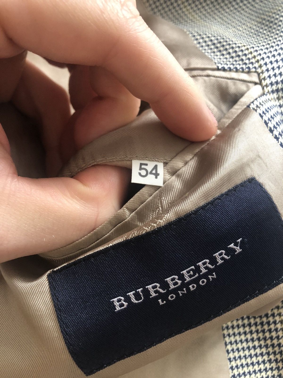 Burberry × Vintage VINTAGE BURBERRY LONDON MADE IN ITALY DESIGNER SUIT Size 44R - 5 Thumbnail