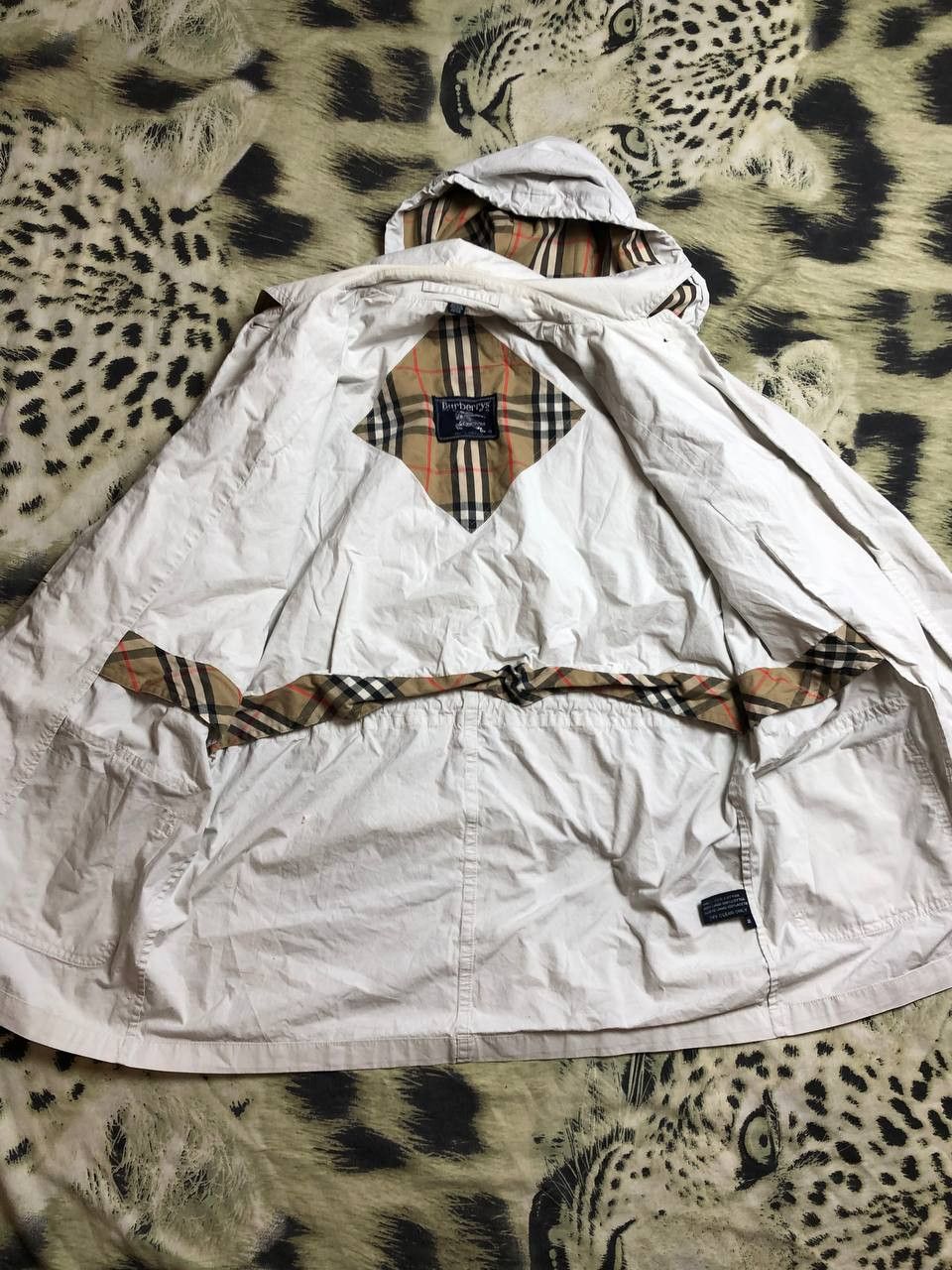Burberry Vintage 80s BURBERRY Hoodie Light Button Jacket Size US S / EU 44-46 / 1 - 22 Thumbnail