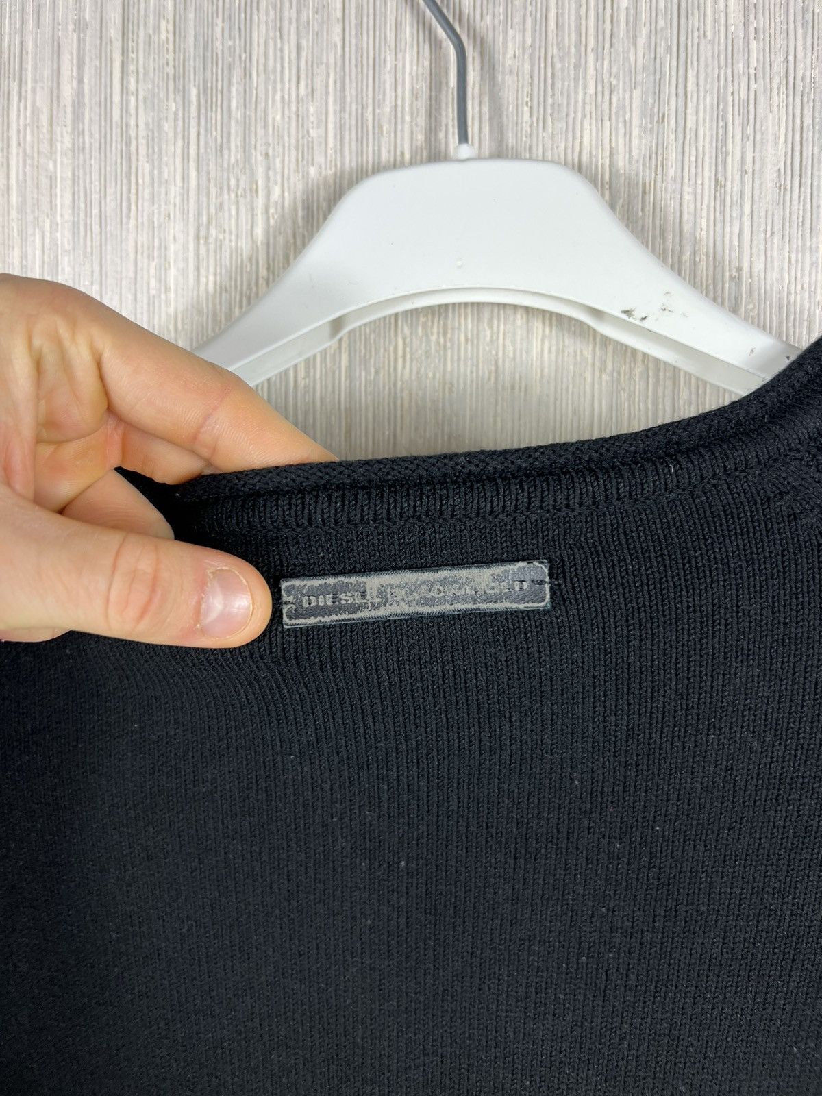 Diesel Black Gold Diesel Black Gold rayon viscose armor ribbed sweater jumper Size US S / EU 44-46 / 1 - 21 Thumbnail
