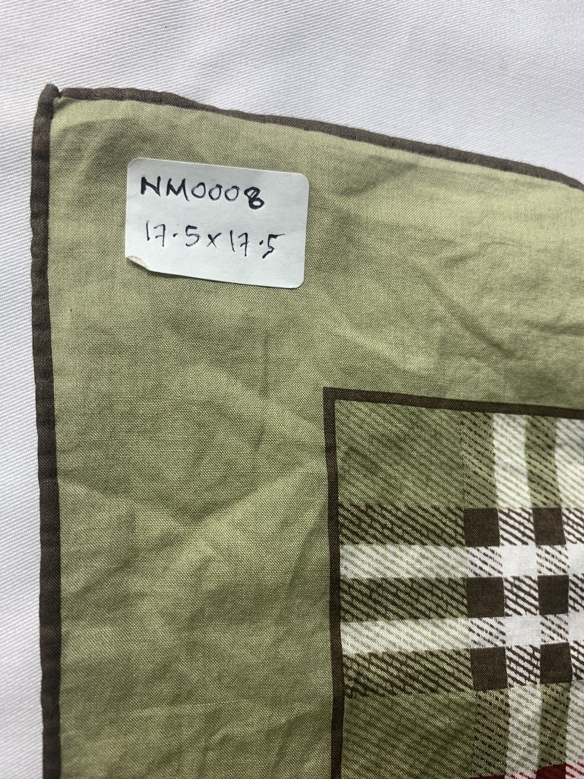 Vintage Burberry Handkerchief / Neckerchief / Bandana