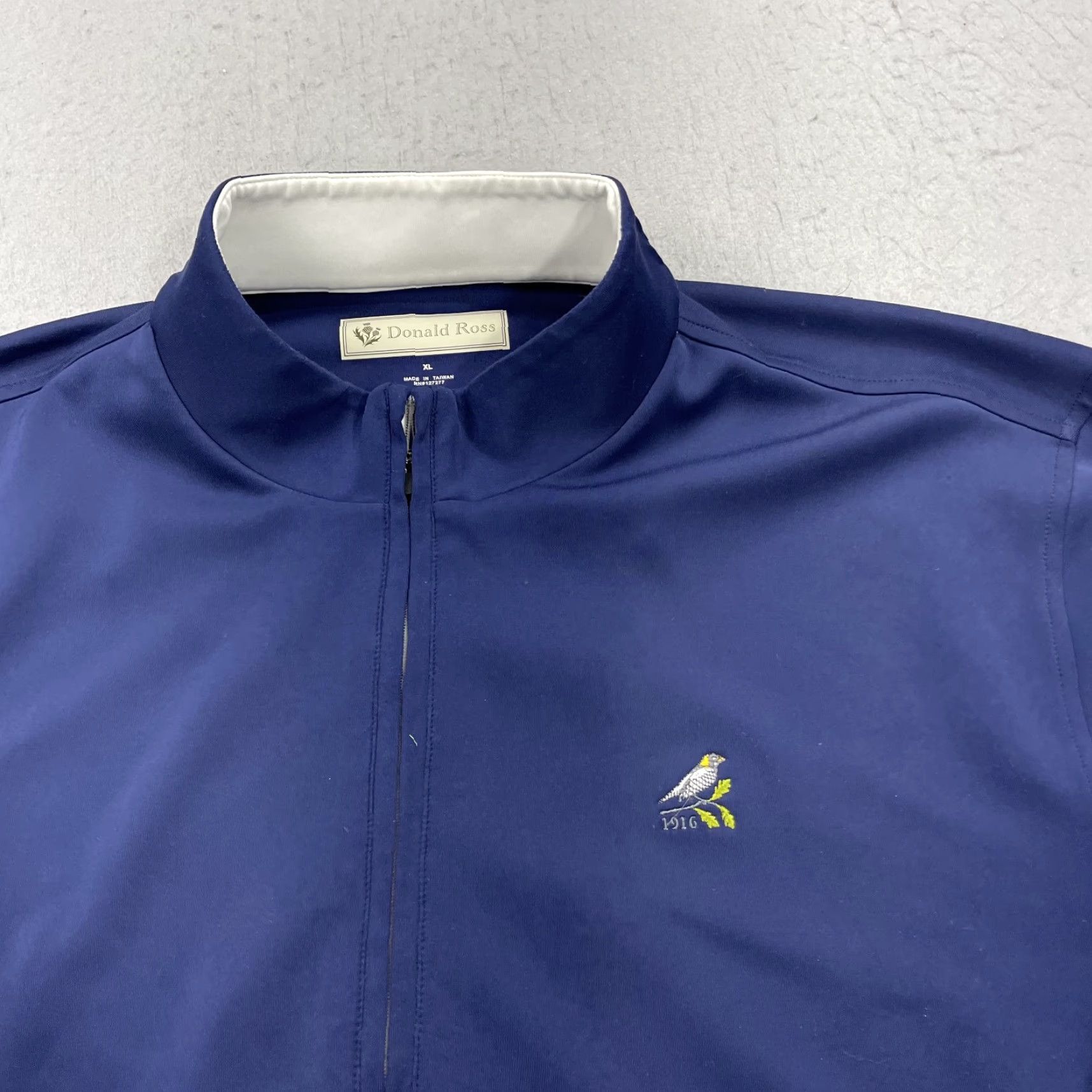 Vintage VINTAGE Nike Shirt Mens XL Blue Donald Ross 1/4 Zip Pullover Size US XL / EU 56 / 4 - 2 Thumbnail