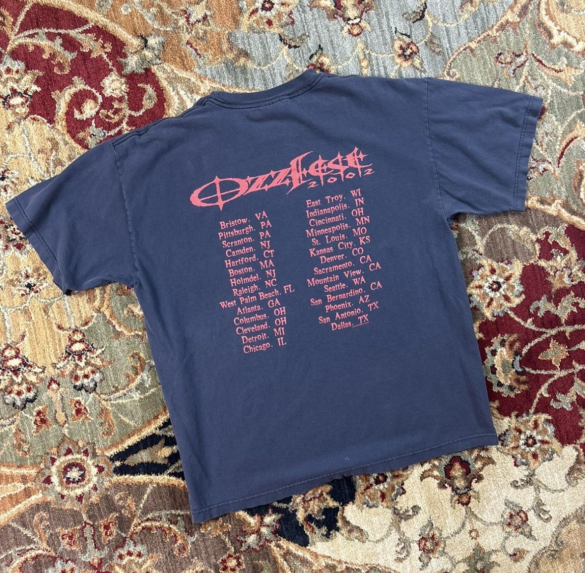 Ozzy Osbourne Vintage 2002 Ozzy Osbourne Ozzfest tour T-Shirt Size US XL / EU 56 / 4 - 2 Thumbnail
