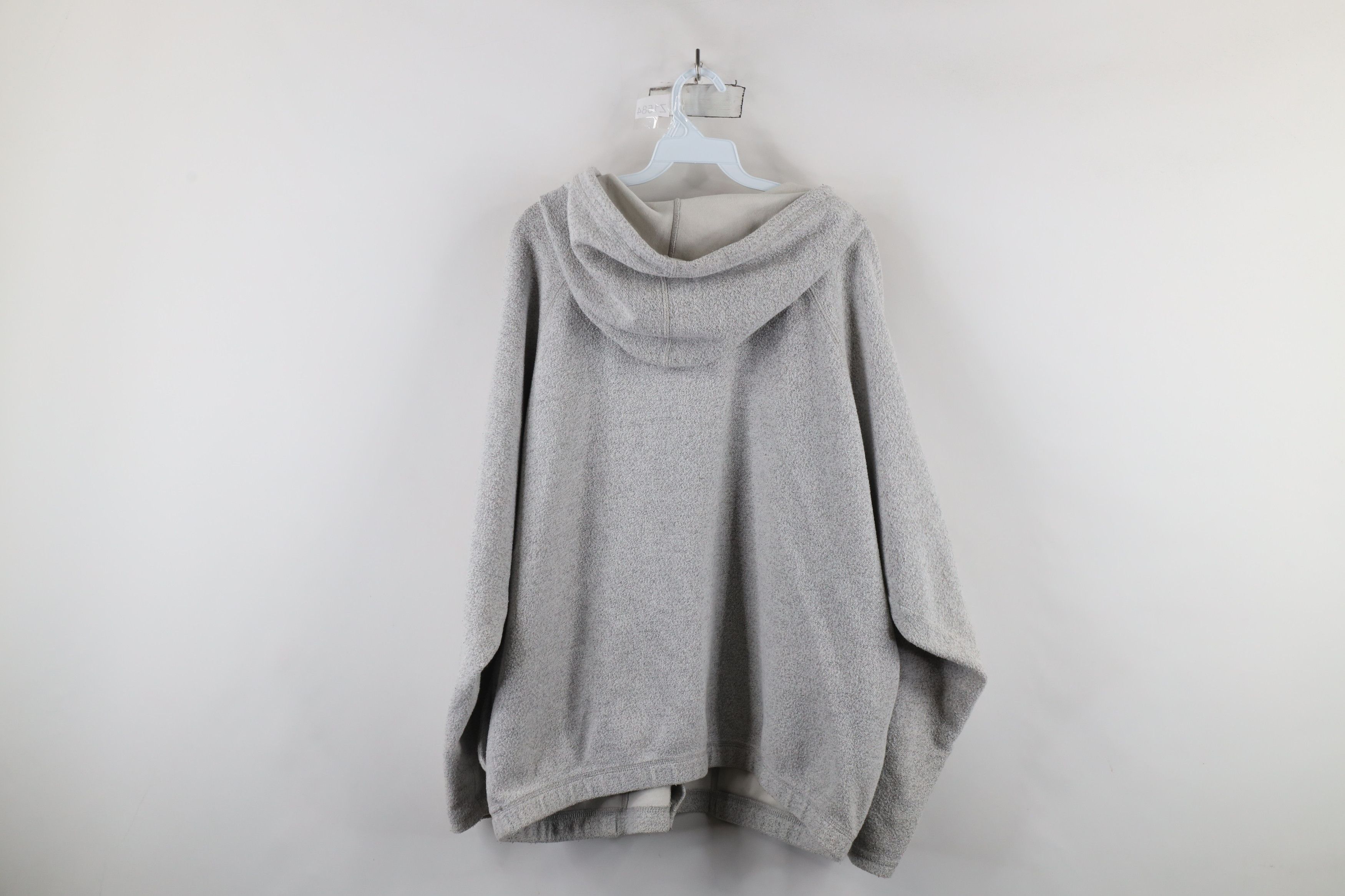 Gap × Vintage Vintage 90s Gap Full Button Hoodie Sweatshirt Gray USA Size US L / EU 52-54 / 3 - 12 Thumbnail