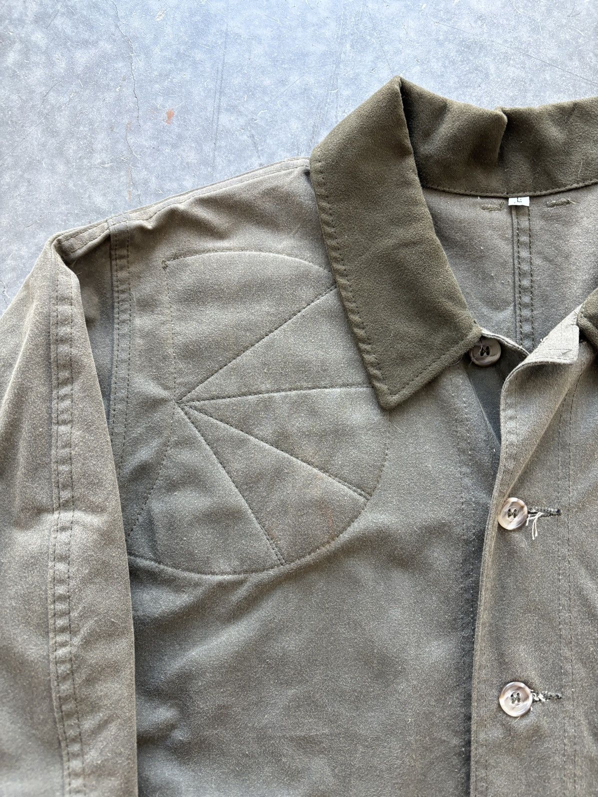 Filson Vintage 90s Filson Waxed Tin Cloth Hunting Jacket Style 422 Size US L / EU 52-54 / 3 - 3 Thumbnail