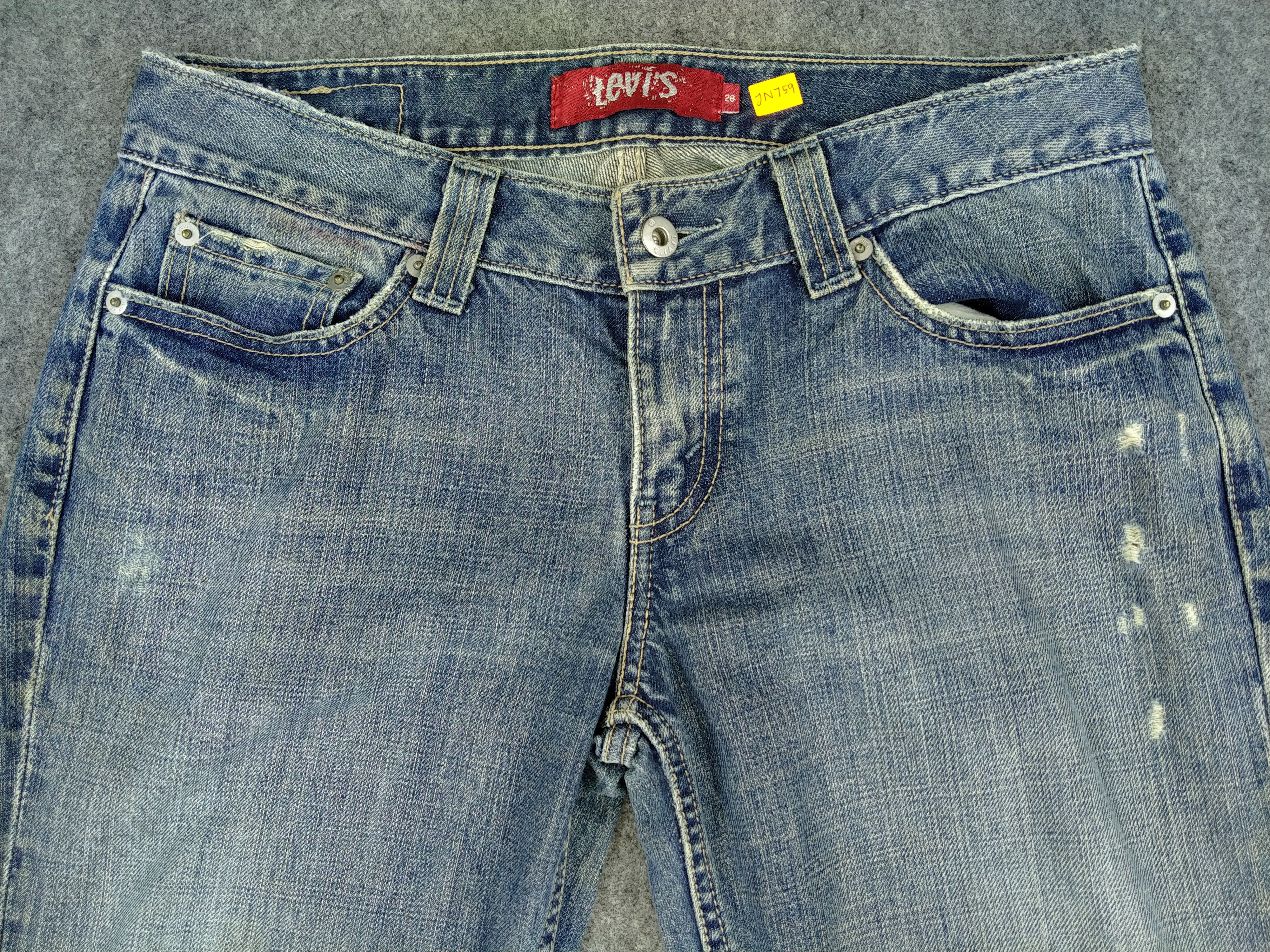 Levi's Faded Blue Levi's Denim 32 x 31.5 -JN759 Size US 32 / EU 48 - 3 Thumbnail