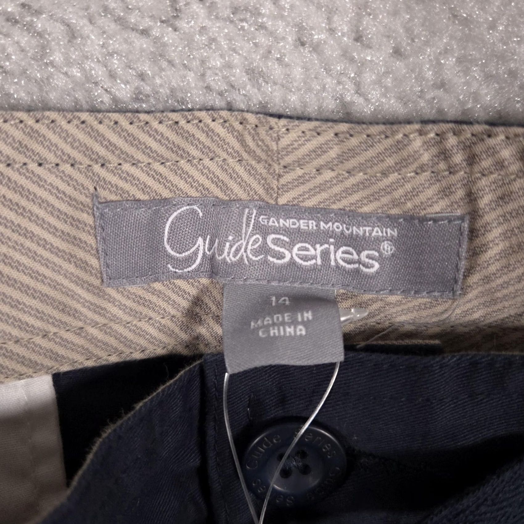 Vintage Gander Mountain Guide Series Shorts Womens 14 Navy Blue Hiking Outdoor Pockets Size 36" / US 14 / IT 50 - 5 Thumbnail