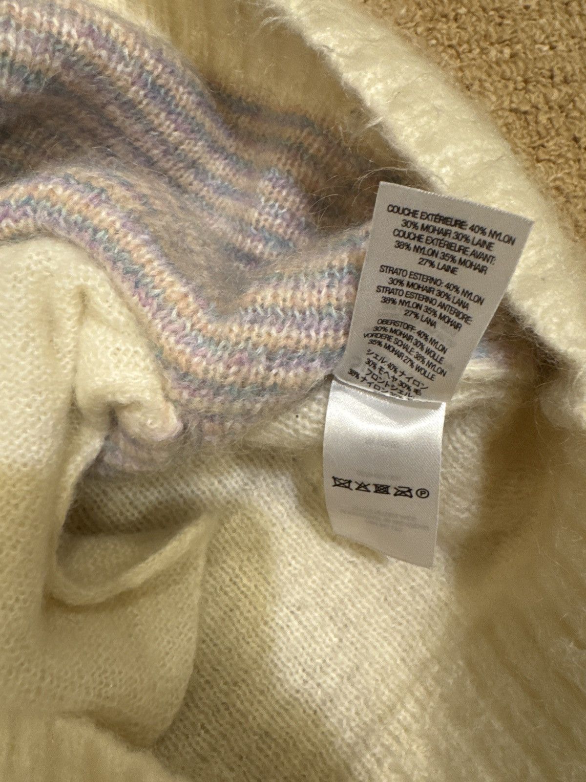 Supreme Supreme Brushed Grid Cardigan Size US S / EU 44-46 / 1 - 5 Thumbnail